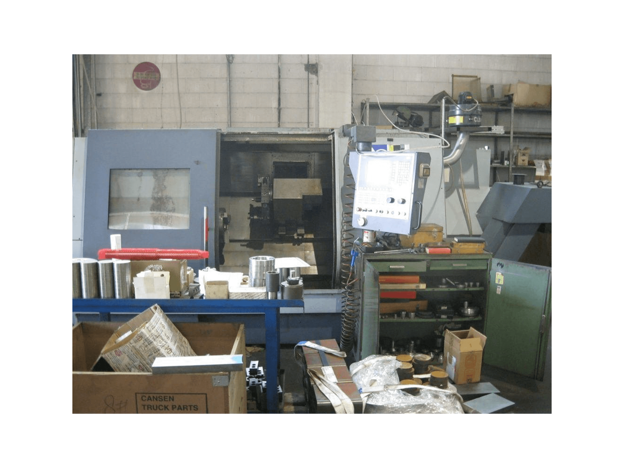 EMCO PADOVANI 500 Mašinos vaizdas iš priekio