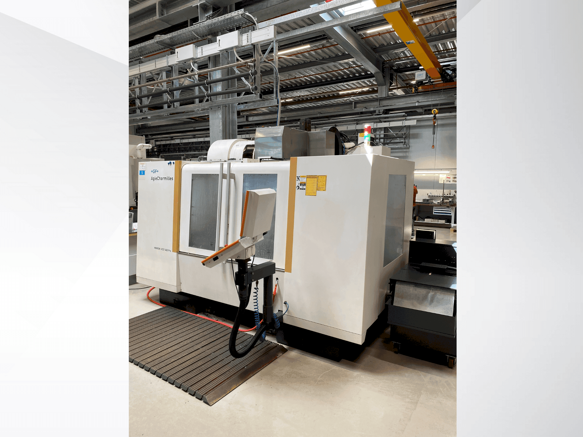 +GF+ AgieCharmilles MIKRON VCE 1400 PRO (2012) Mašinos vaizdas iš priekio