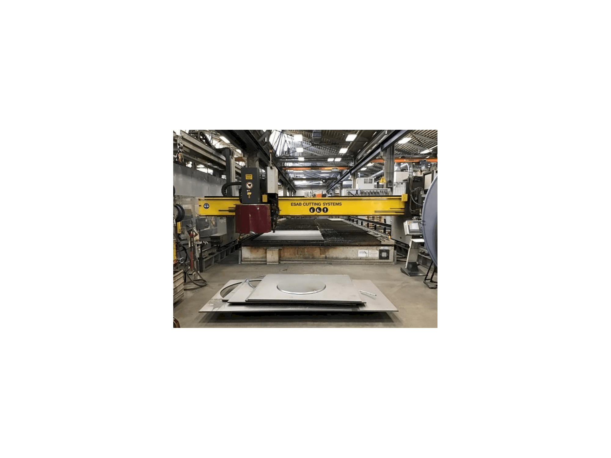 ESAB NXB 6500 Mašinos vaizdas iš priekio
