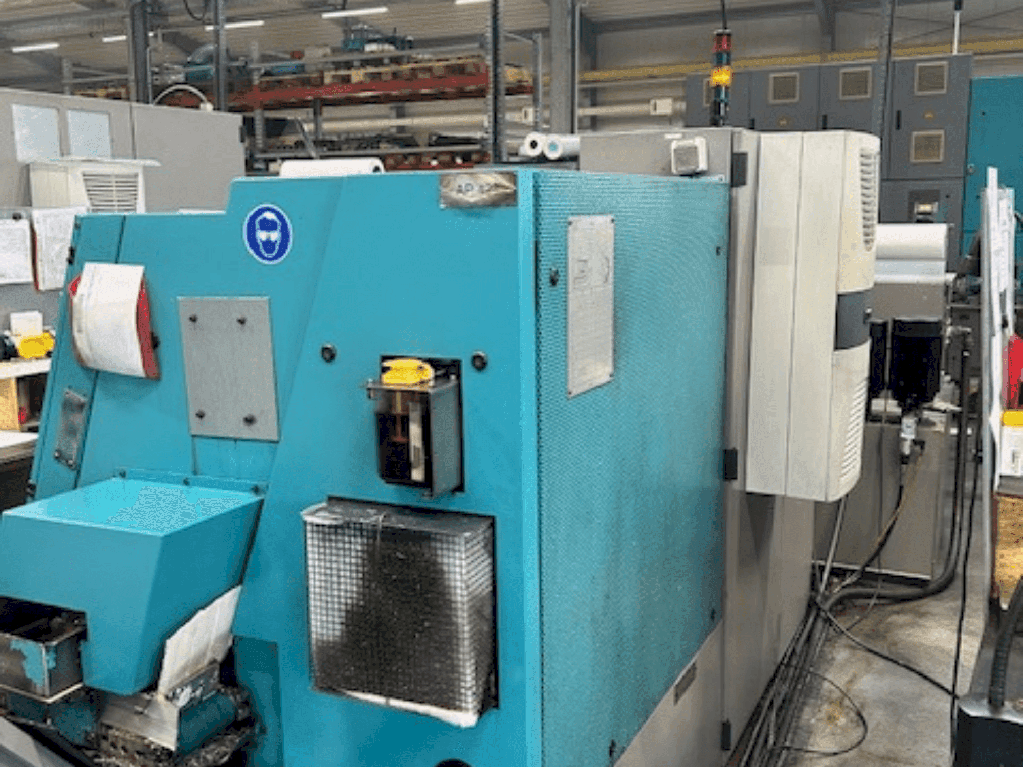 Index C100 Mašinos vaizdas iš priekio