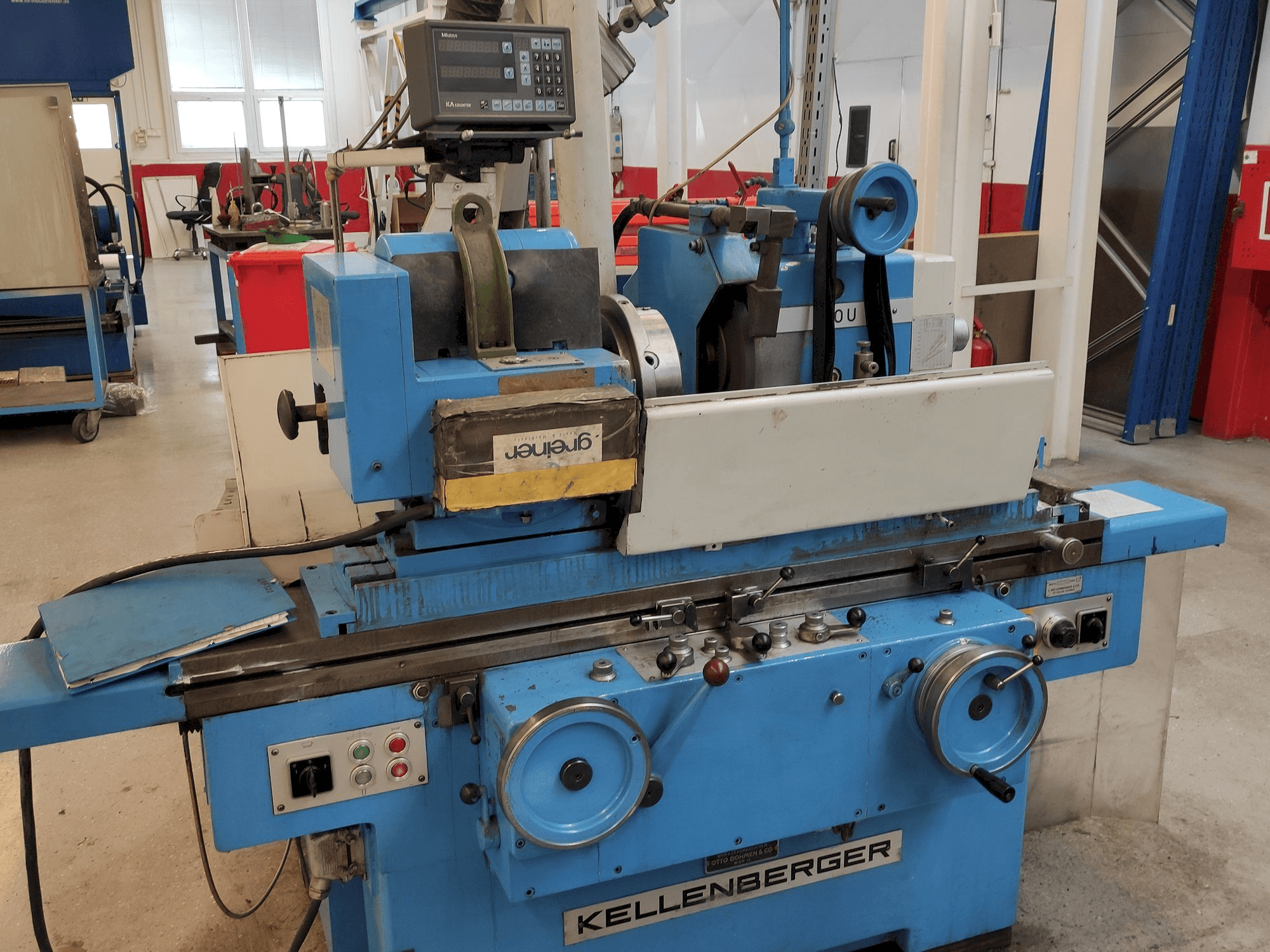KELLENBERGER 600U Mašinos vaizdas iš priekio