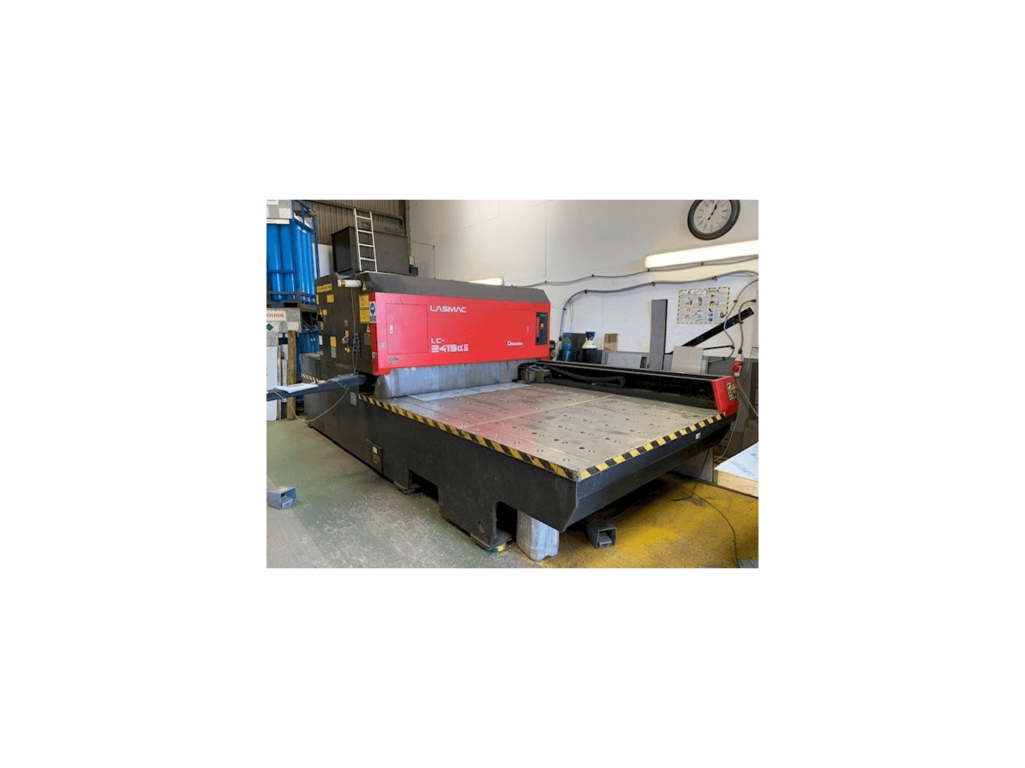 AMADA LC 2415 Alpha 2 Mašinos vaizdas iš priekio