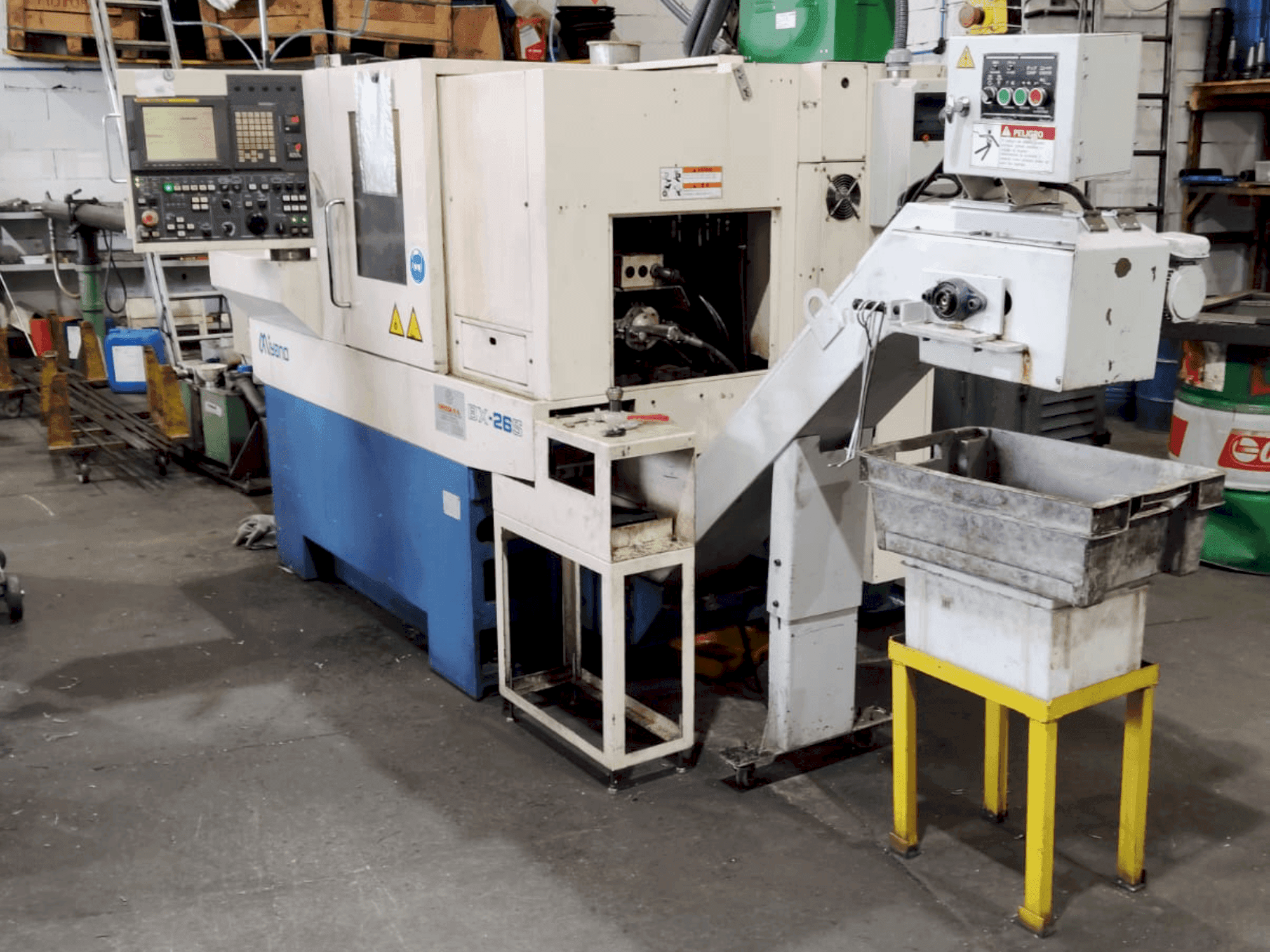 Miyano BX-26S Mašinos vaizdas iš priekio