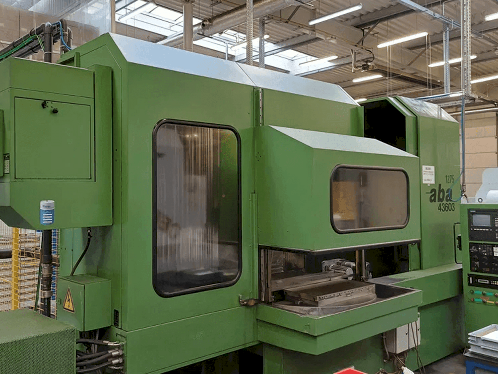 ABA PSM 1250 TT Mašinos vaizdas iš priekio