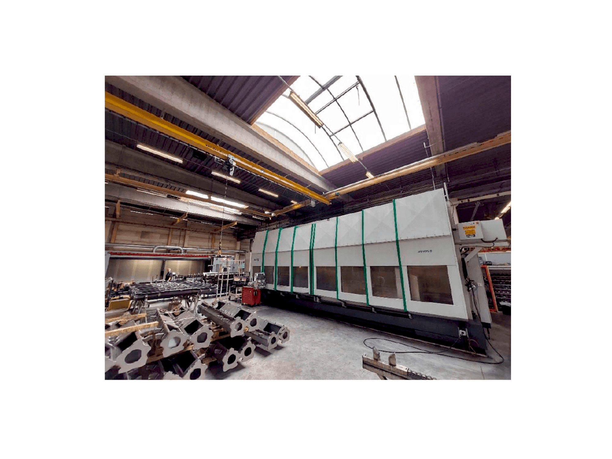 Unisign Univers 6 Mašinos vaizdas iš priekio