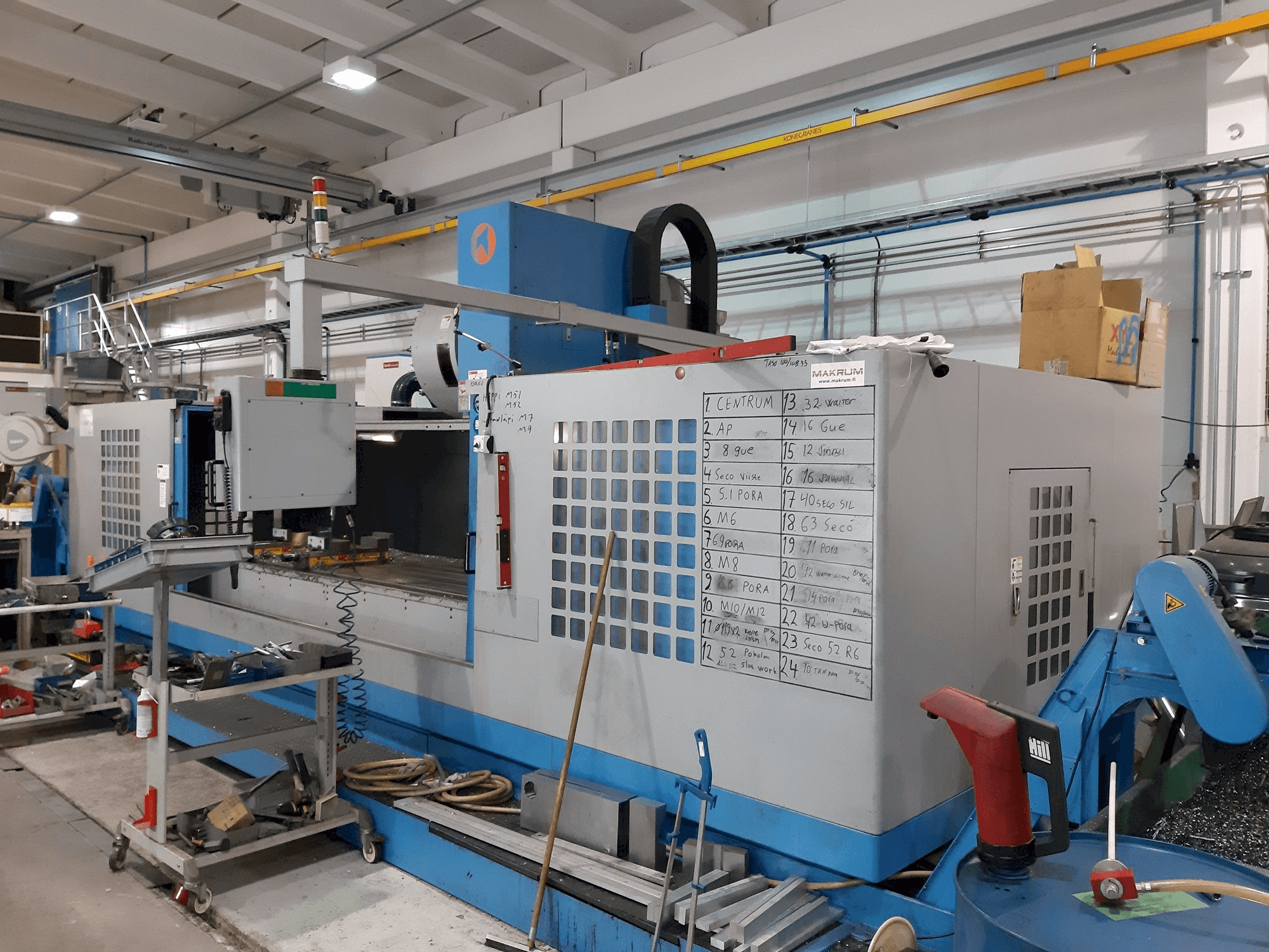 Takumi V32 Mašinos vaizdas iš priekio