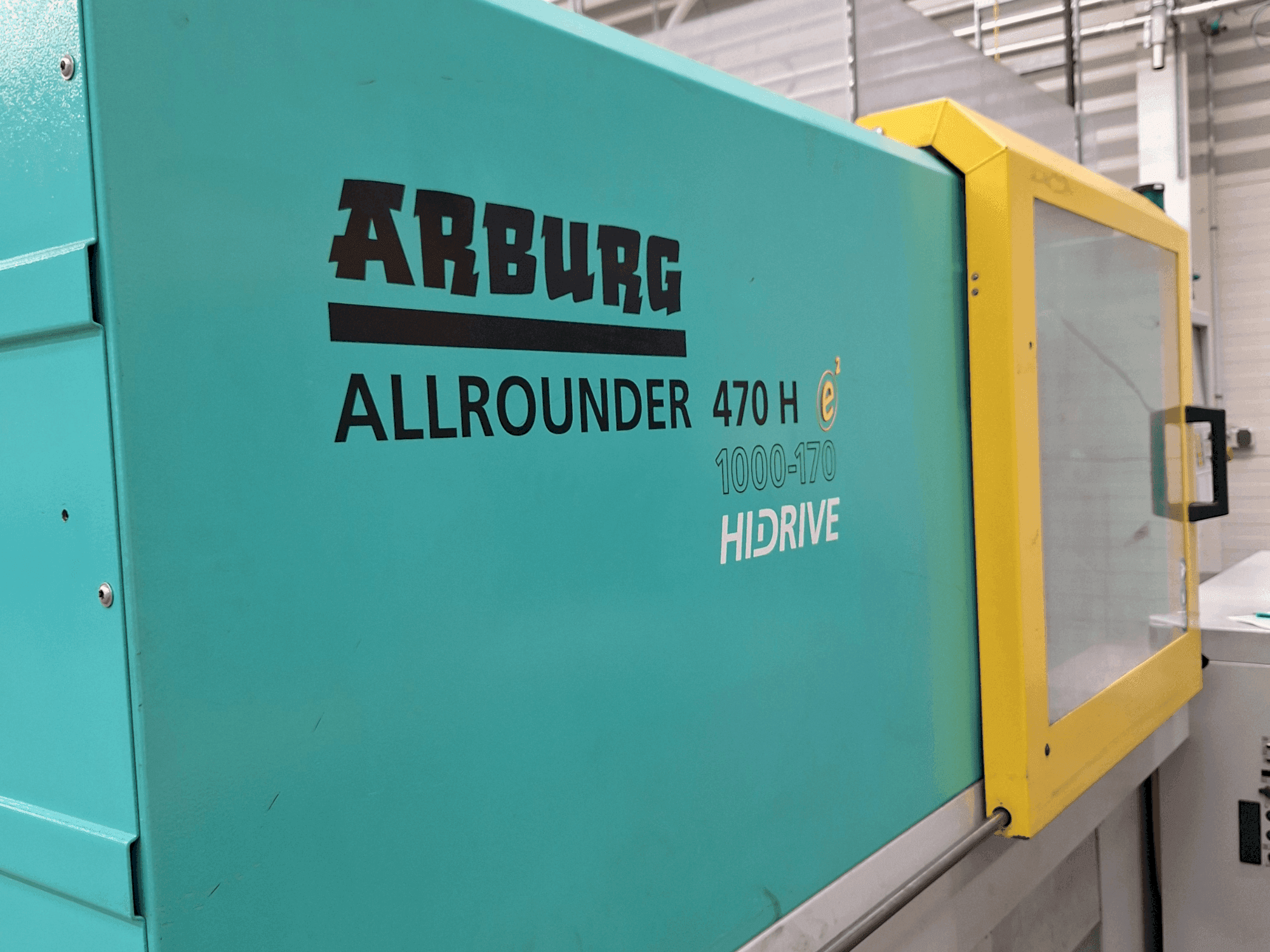Arburg 470 H 1000-170 Mašinos vaizdas iš priekio