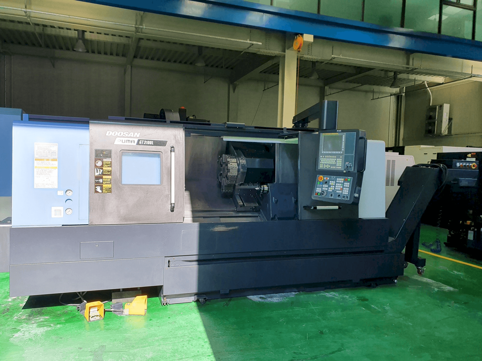 Doosan PUMA GT3100L Mašinos vaizdas iš priekio