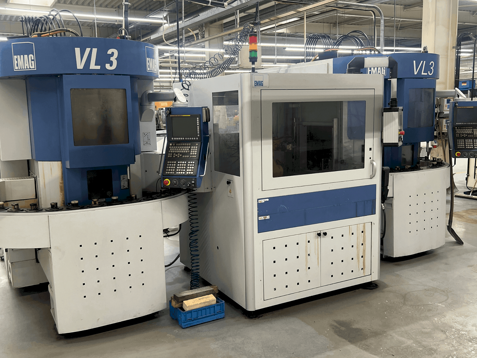 EMAG VL03 Mašinos vaizdas iš priekio