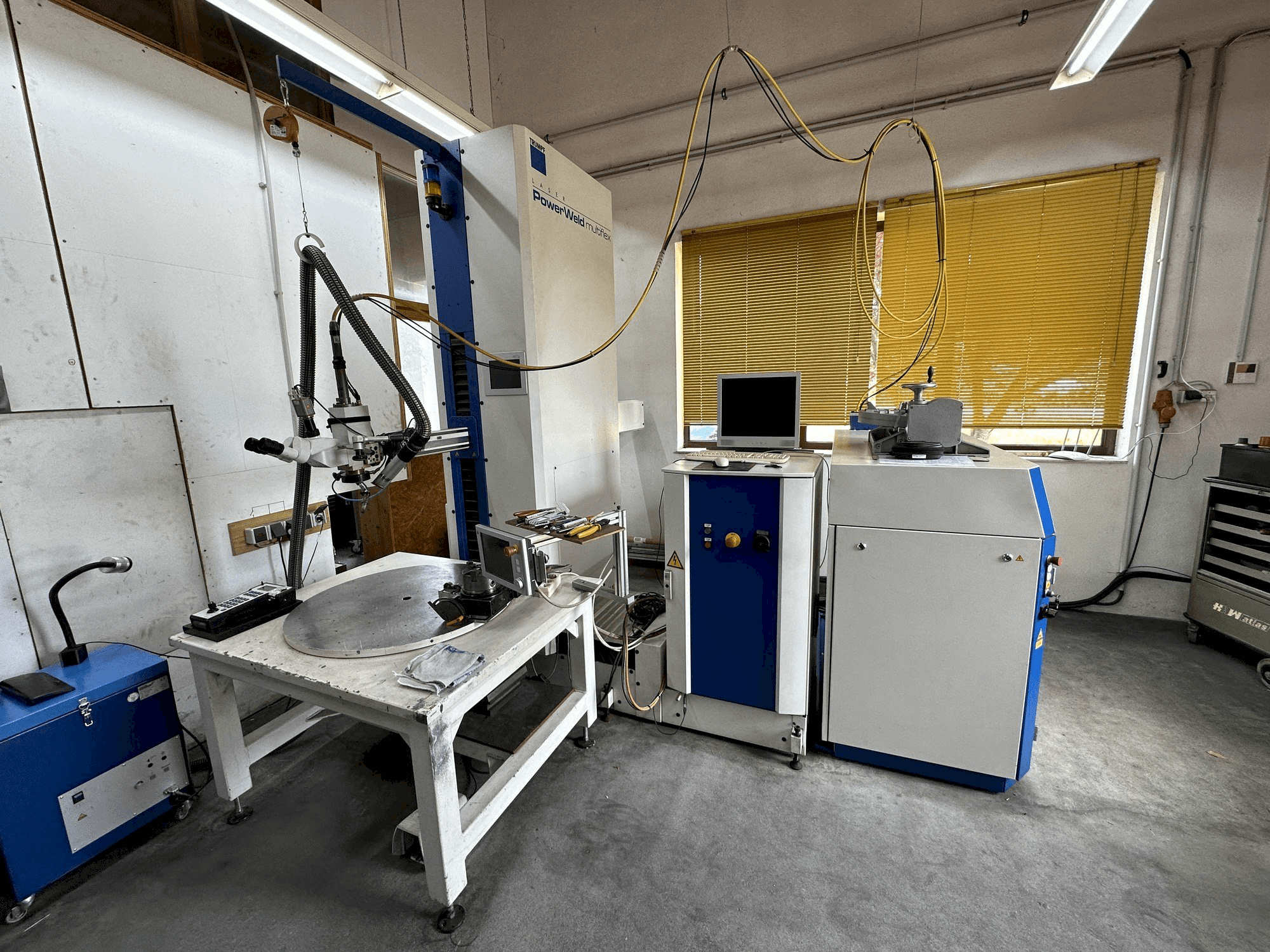 Trumpf TruLaser Station 5010 Mašinos vaizdas iš priekio