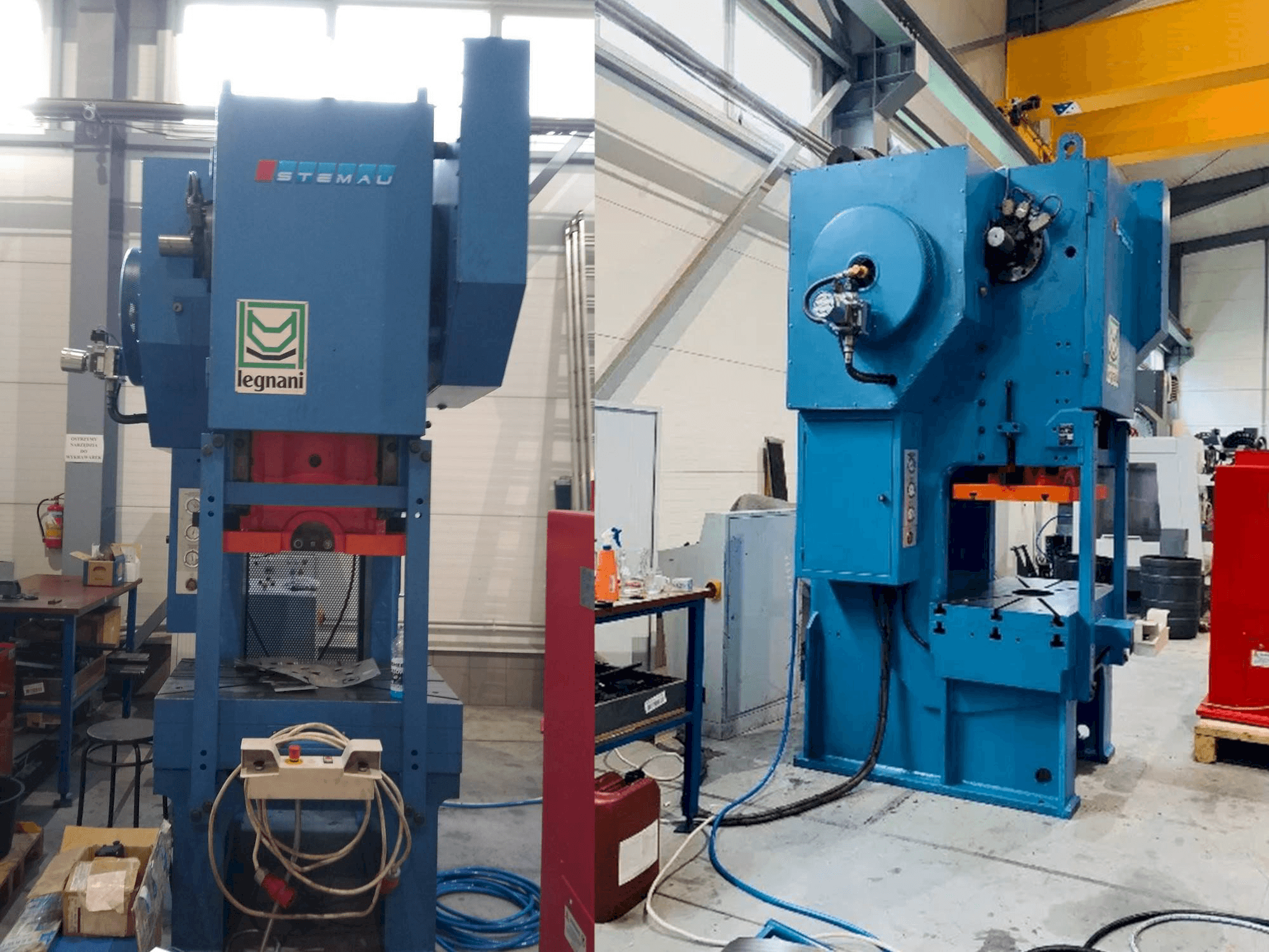 LEGNANI FACS 160R Mašinos vaizdas iš priekio