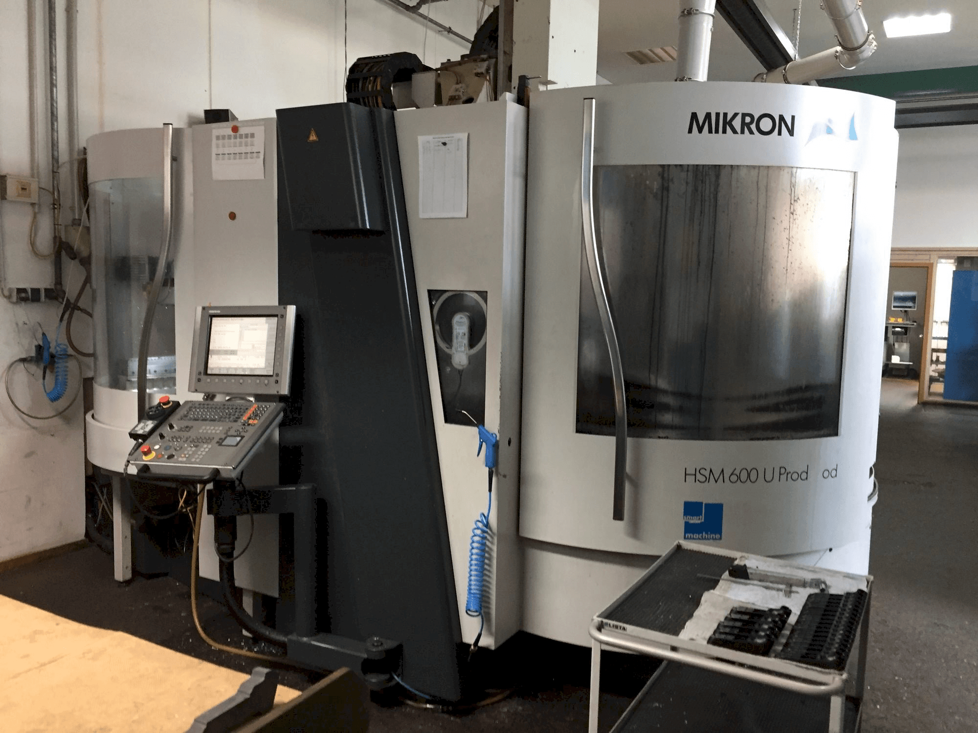 MIKRON HSM 600U Prodmod Mašinos vaizdas iš priekio