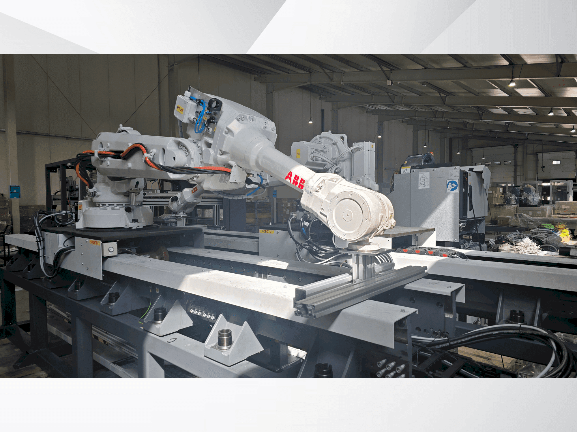 ABB IRB 4600-60/2.05 Mašinos vaizdas iš priekio