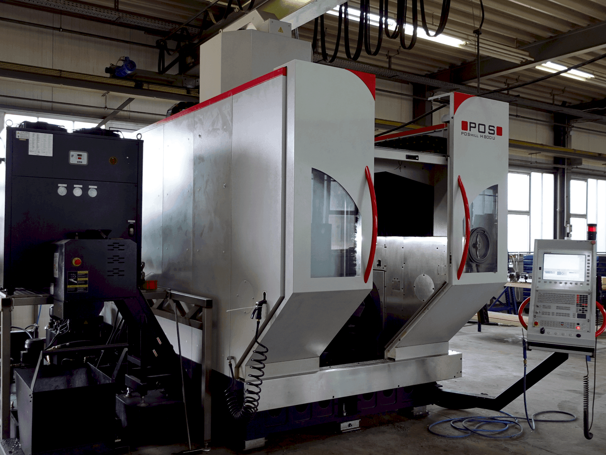 POSmill H 800 U Mašinos vaizdas iš priekio