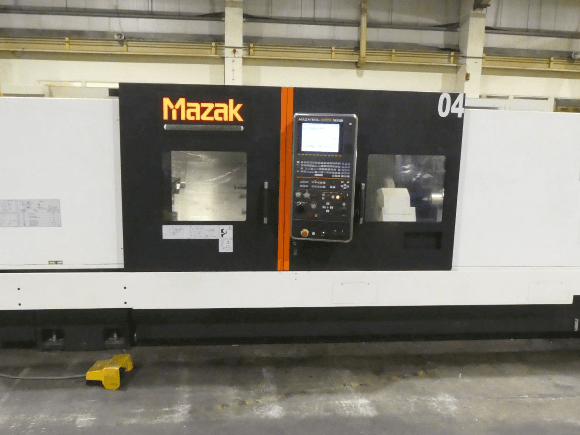 Mazak QUICK TURN NEXUS 450-II M Mašinos vaizdas iš priekio
