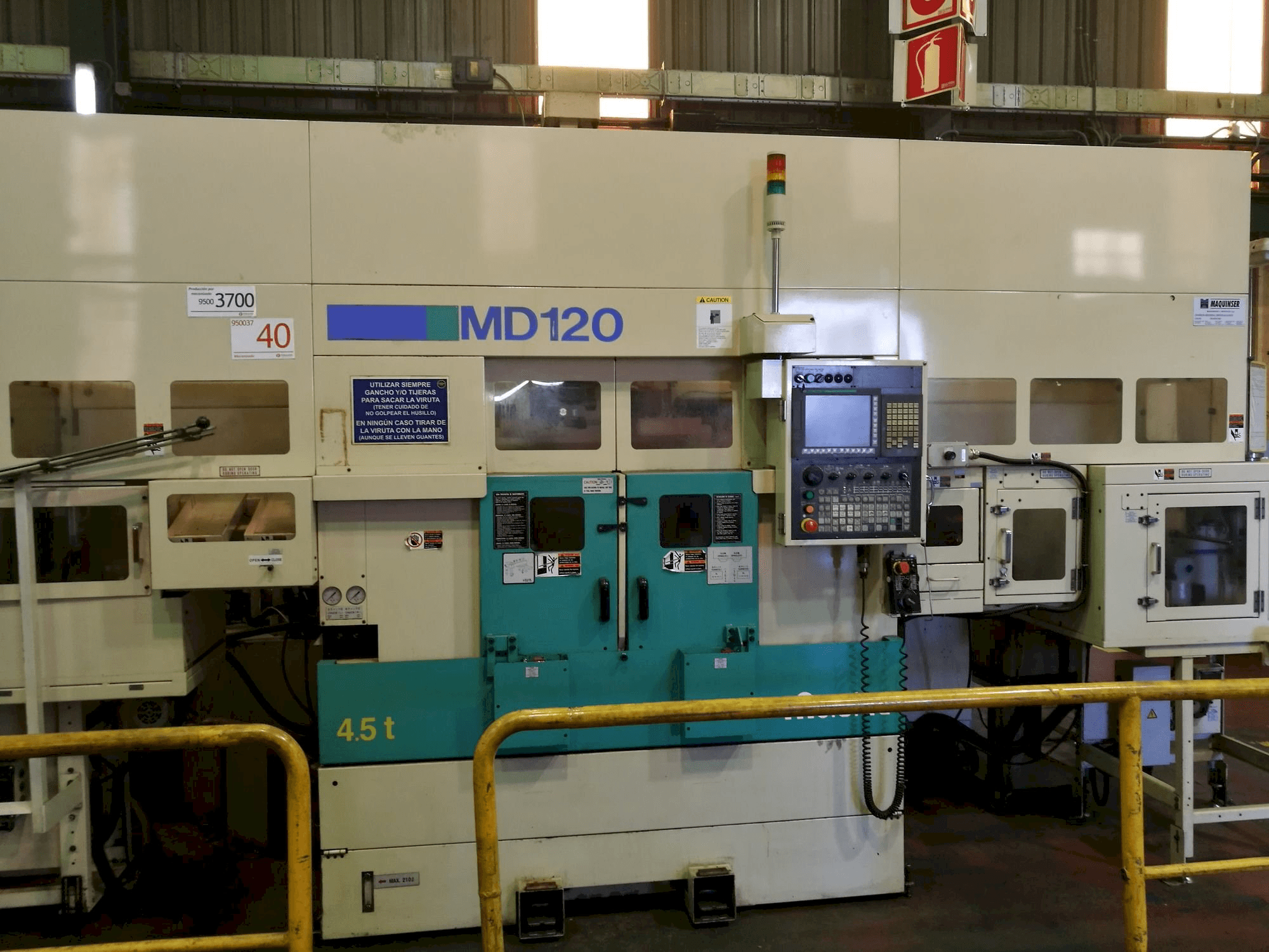 Muratec MD120 Mašinos vaizdas iš priekio
