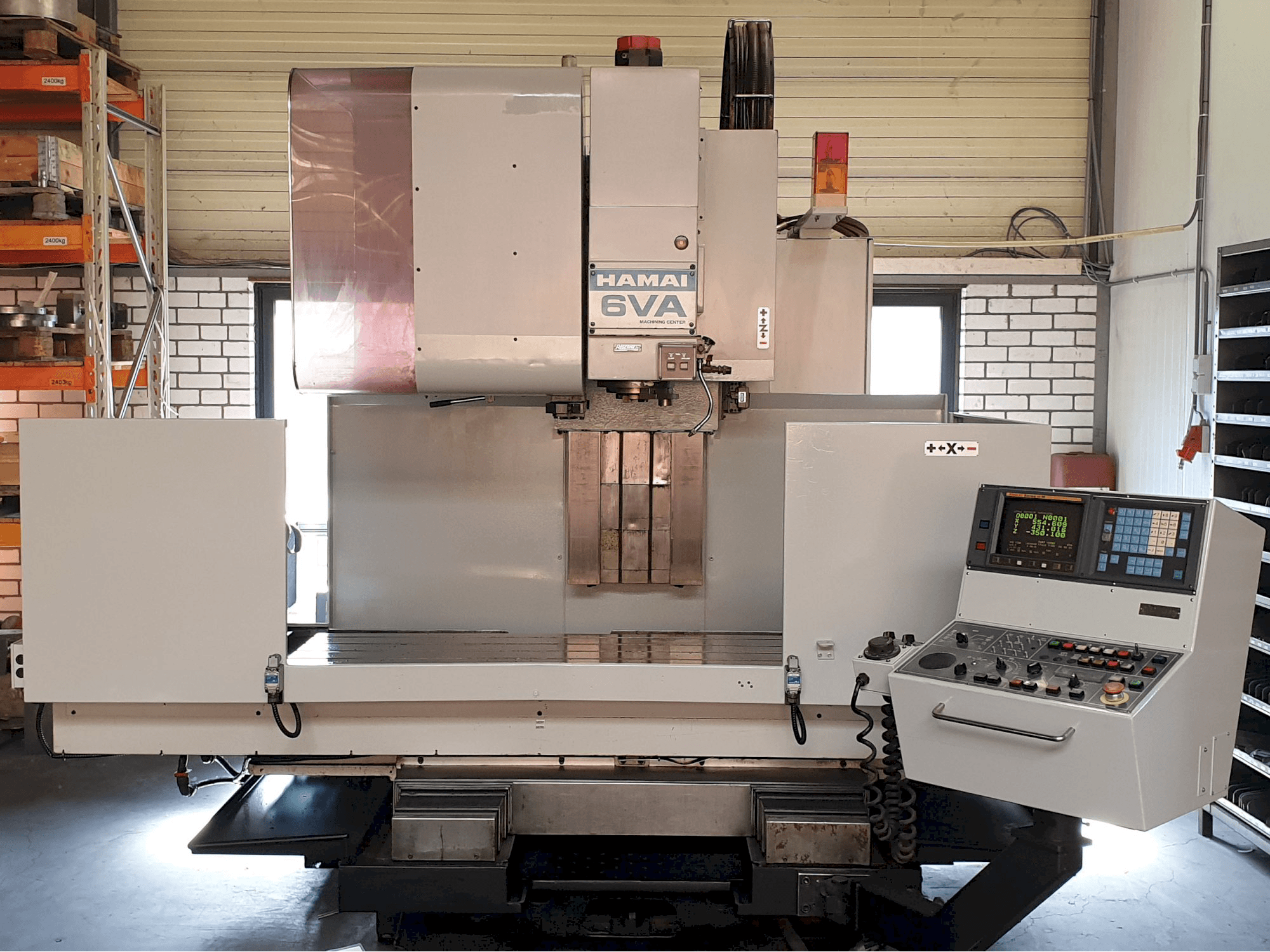 HAMAI MC-6VA Mašinos vaizdas iš priekio