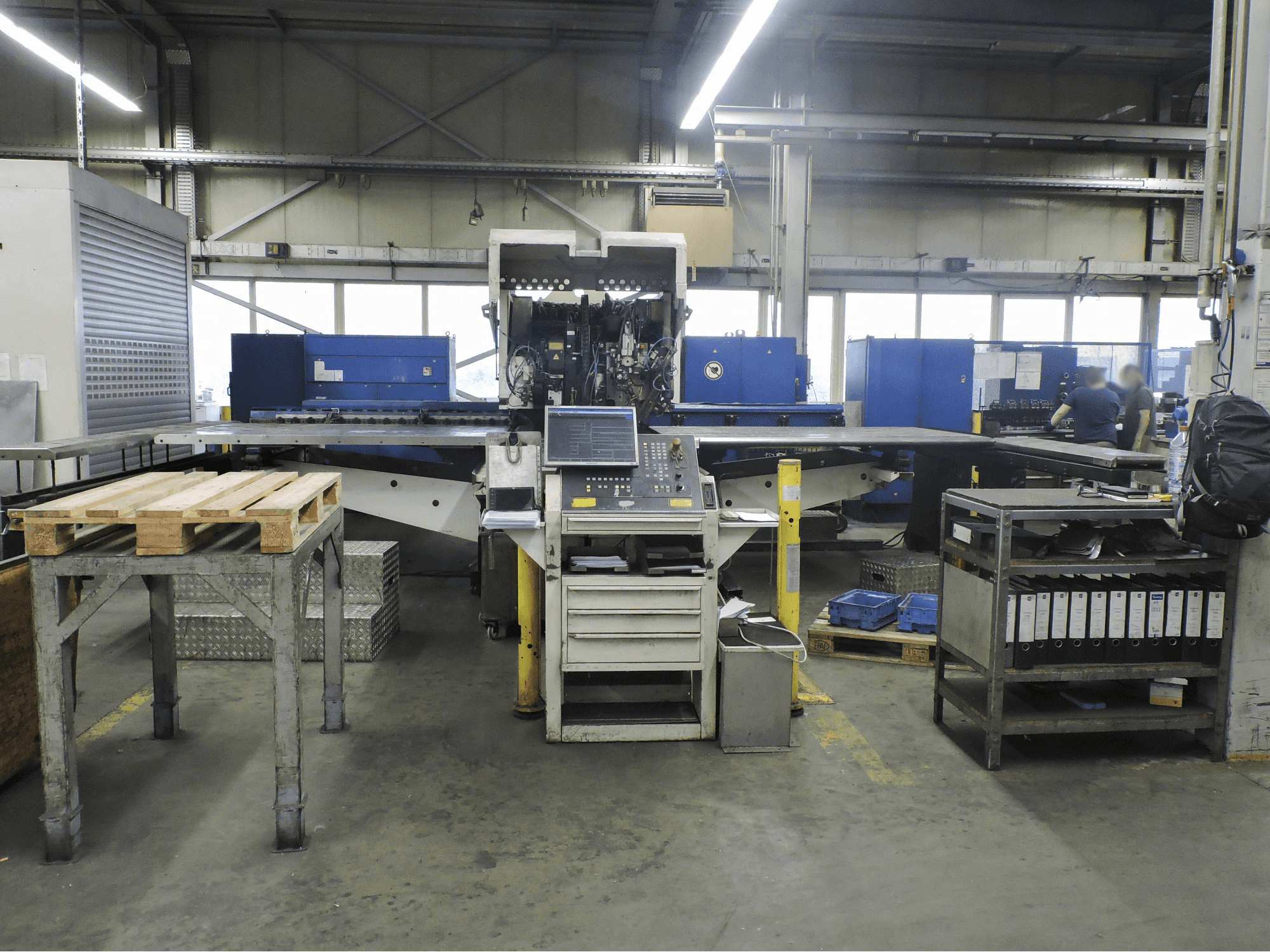 Trumpf Trumatic 600L Mašinos vaizdas iš priekio