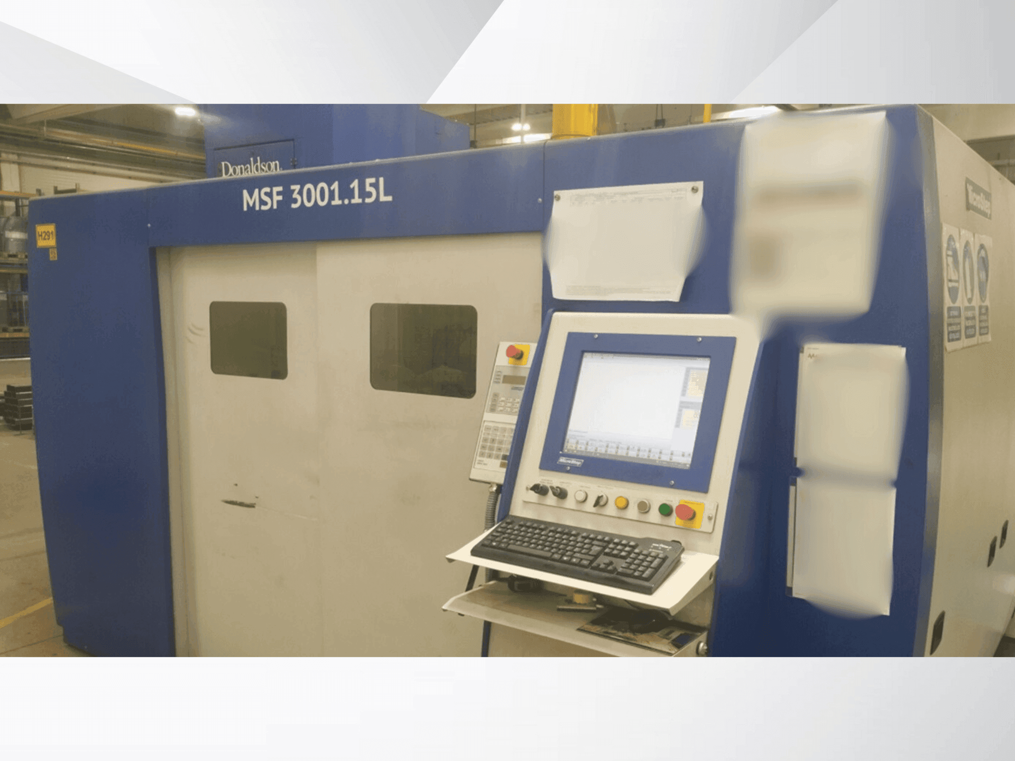 MicroStep Fiber MSF 3001.15L Mašinos vaizdas iš priekio