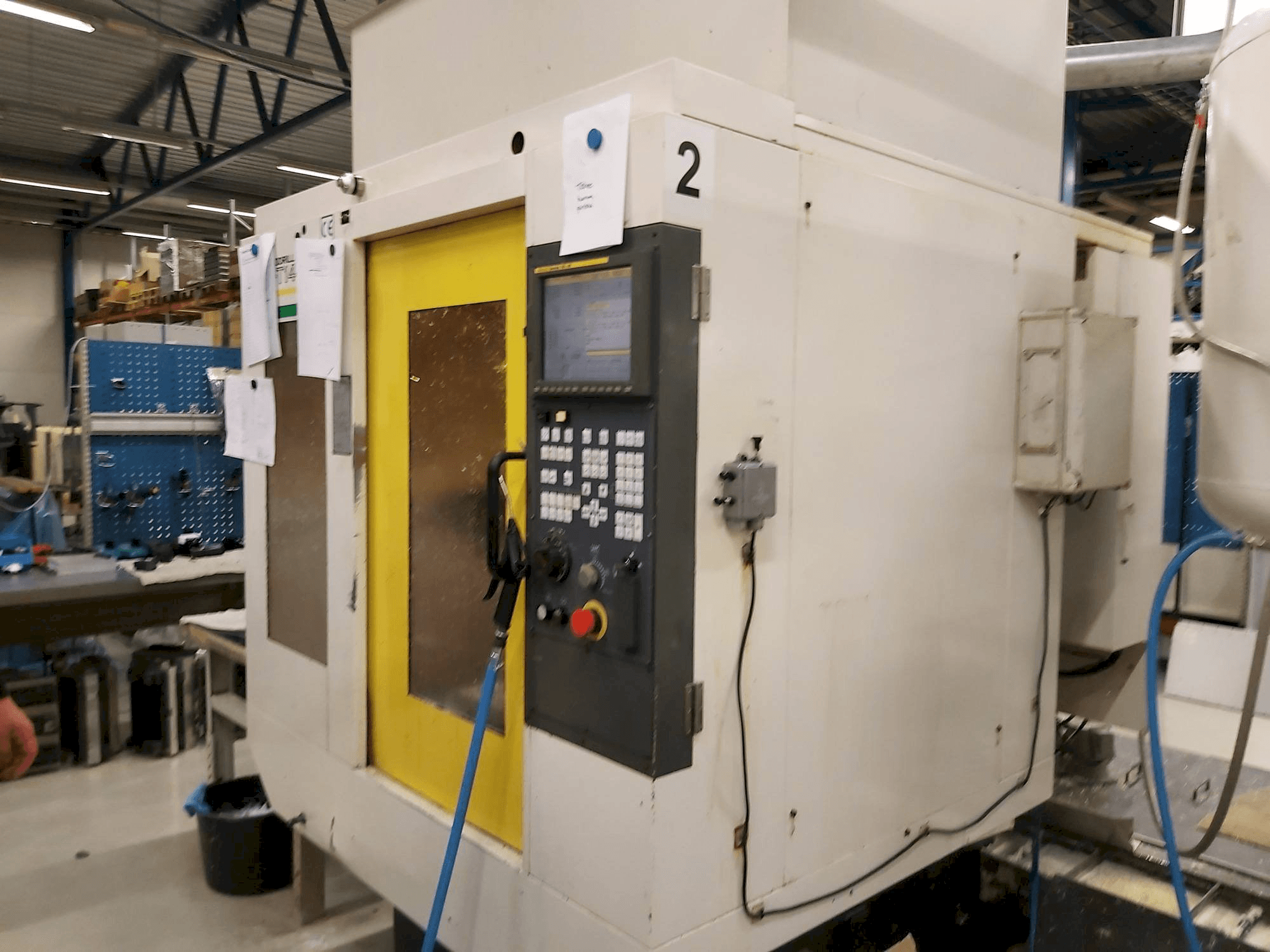 FANUC Robodrill alfa-T14iB Mašinos vaizdas iš priekio