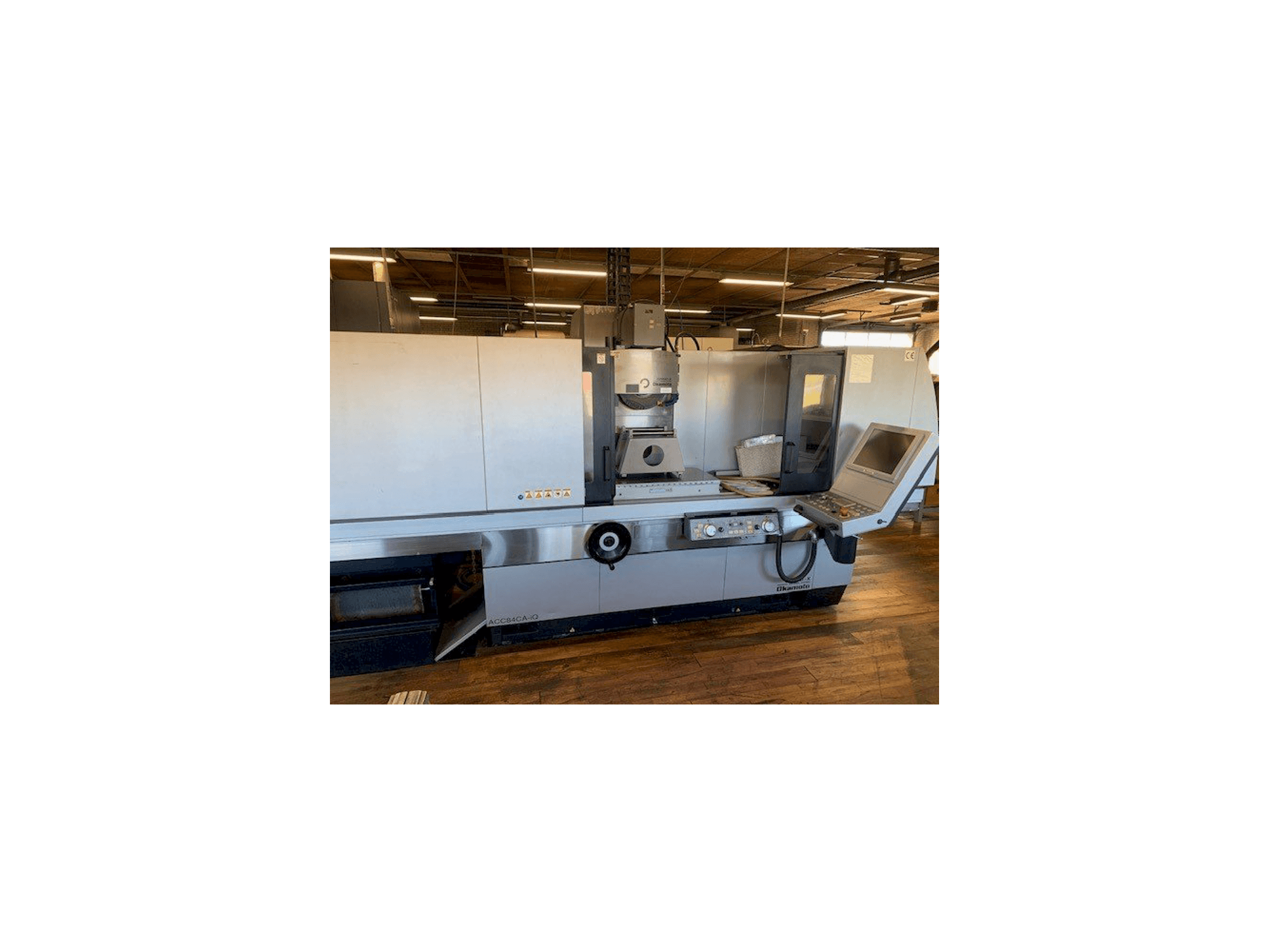 OKAMOTO ACC 84CA-iQ Mašinos vaizdas iš priekio