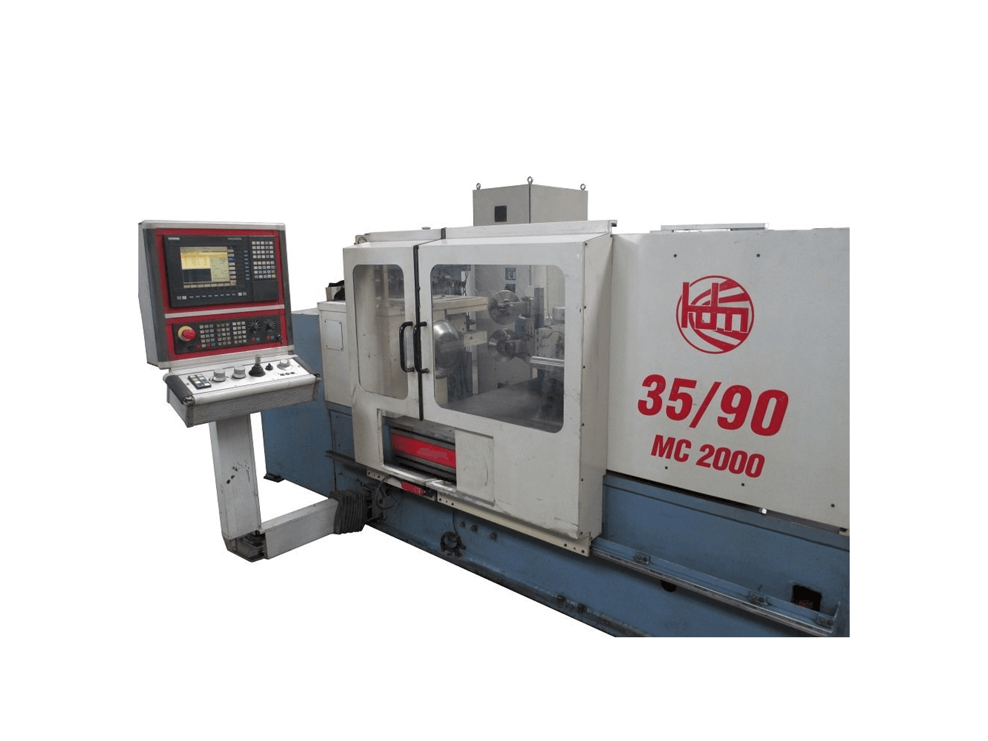 HDM 35/90 MC 2000 Mašinos vaizdas iš priekio