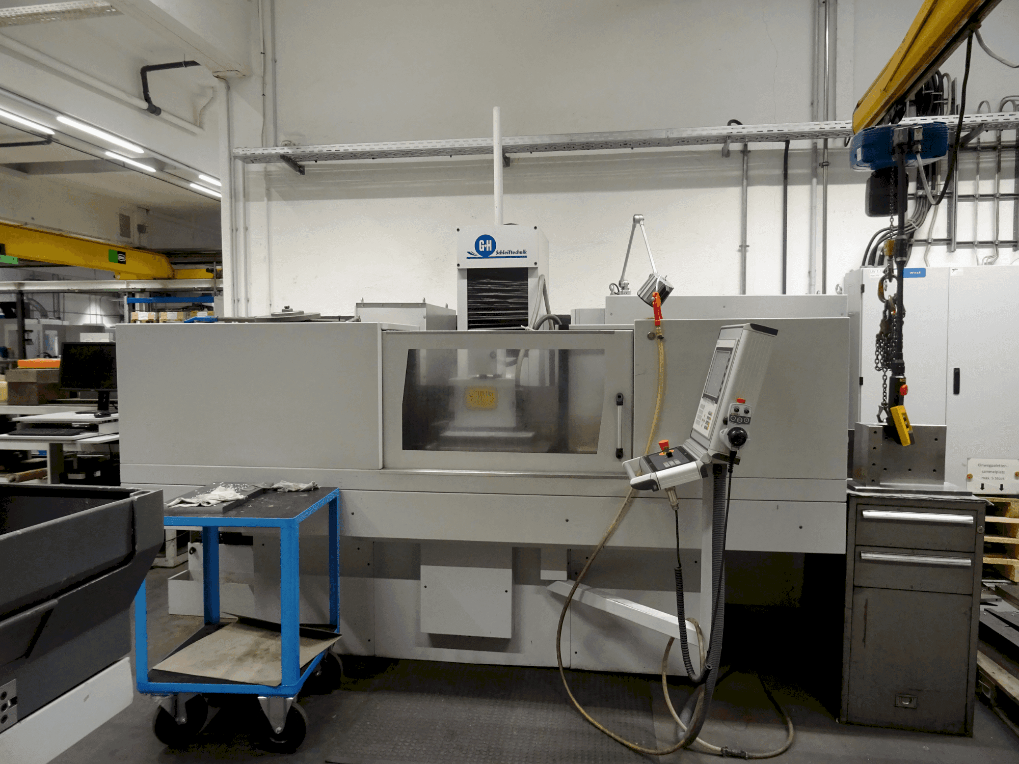 GEIBEL & HOTZ FS 640 Z CB Mašinos vaizdas iš priekio