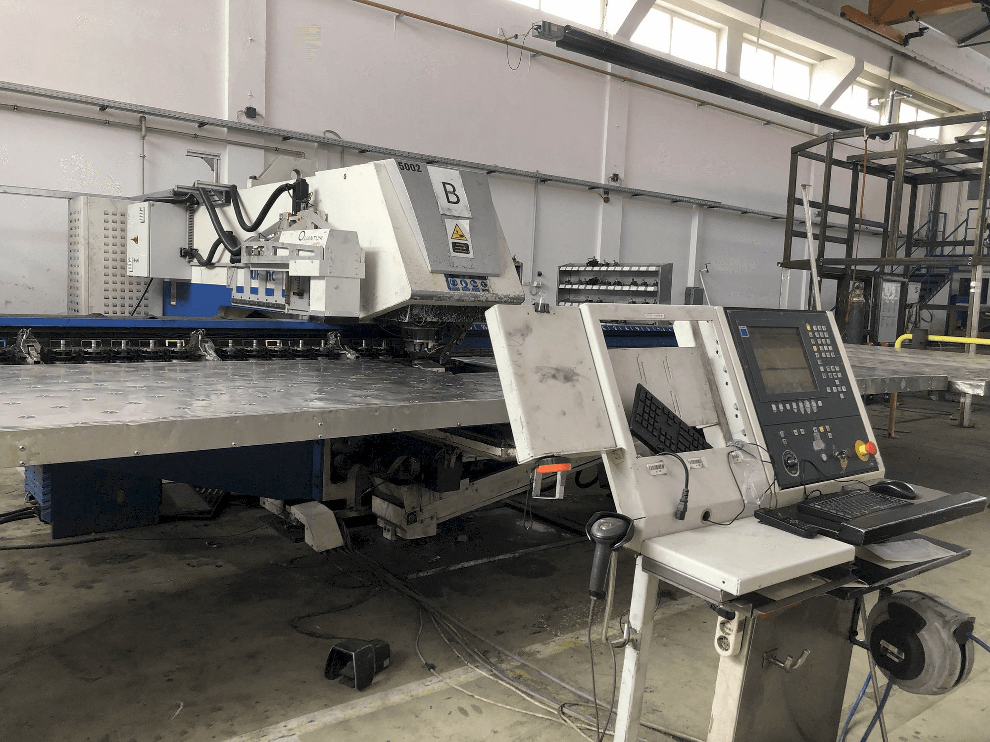 Trumpf Trupunch 5000 Mašinos vaizdas iš priekio