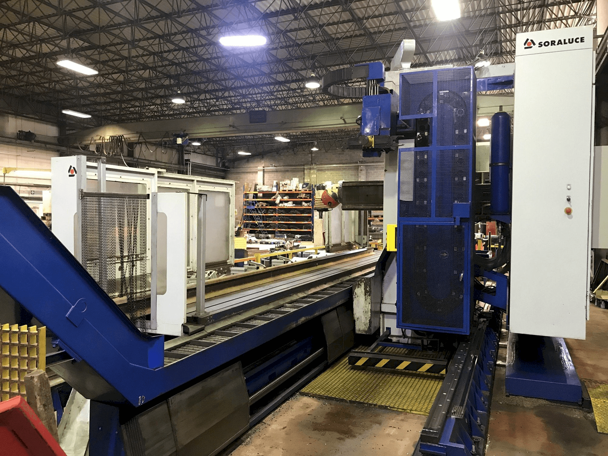 Soraluce SLP 8000 Mašinos vaizdas iš priekio