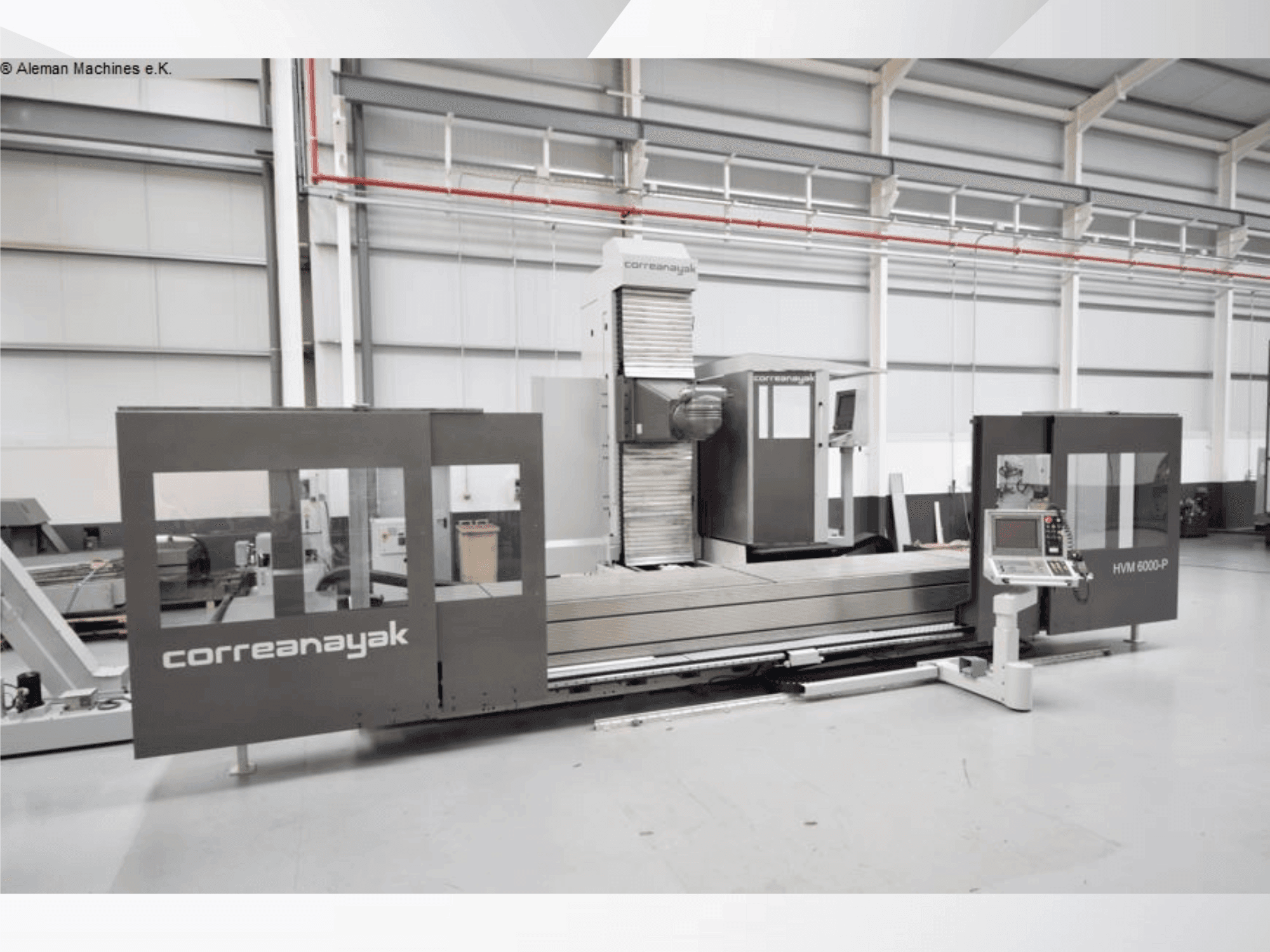 ANAYAK HVM 6000 Mašinos vaizdas iš priekio