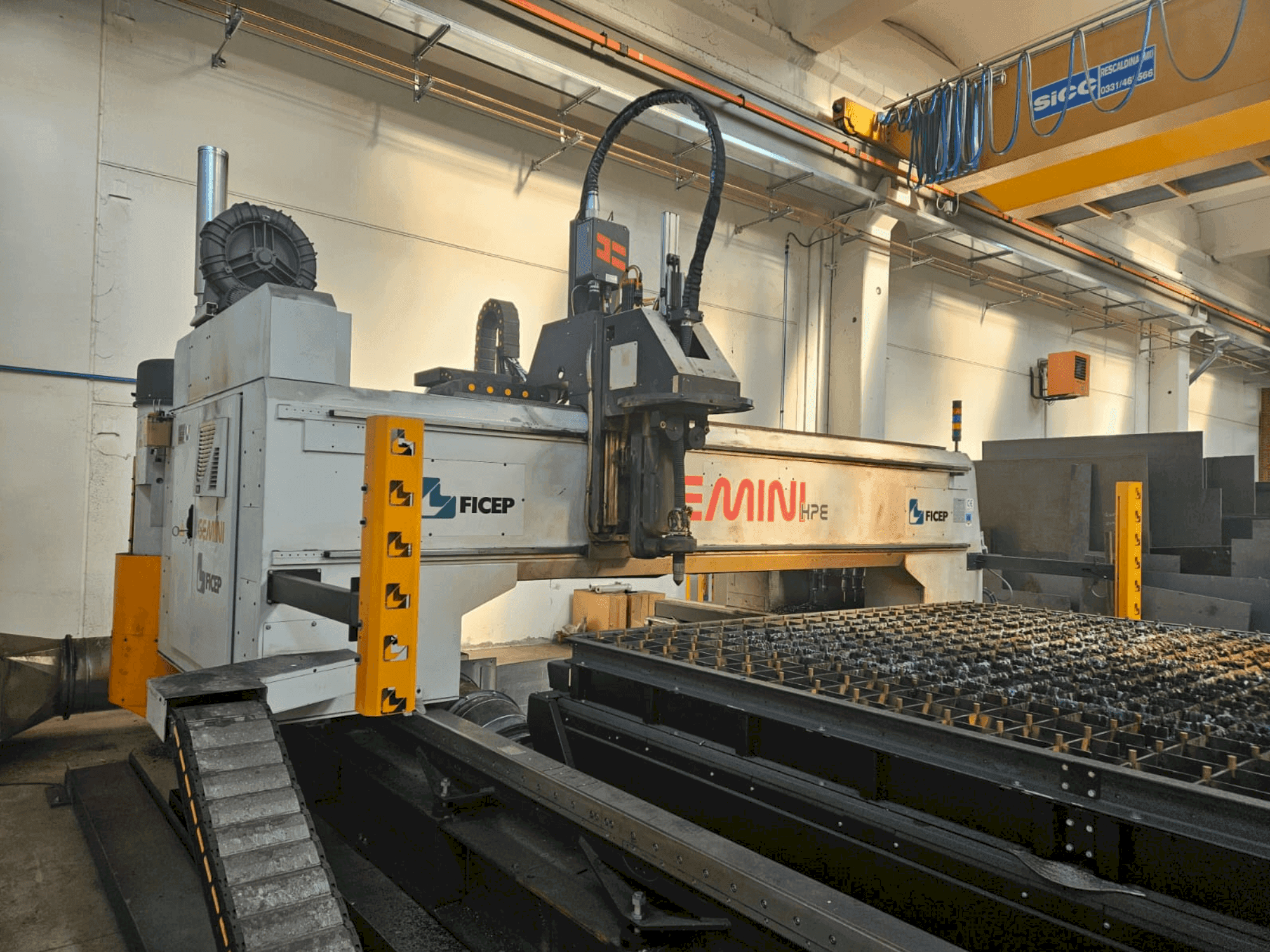 FICEP GEMINI G32 HPE Mašinos vaizdas iš priekio