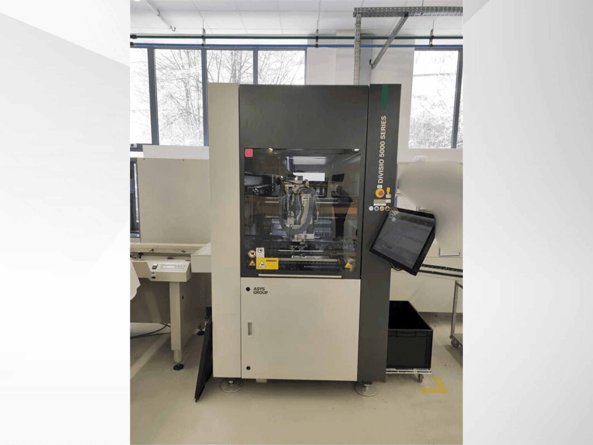ASYS Divisio 5100 Mašinos vaizdas iš priekio