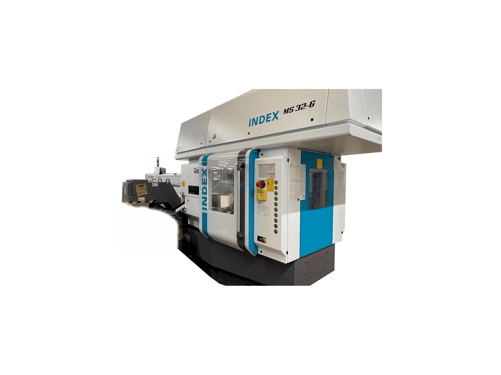 Index MS 32-6 Mašinos vaizdas iš priekio