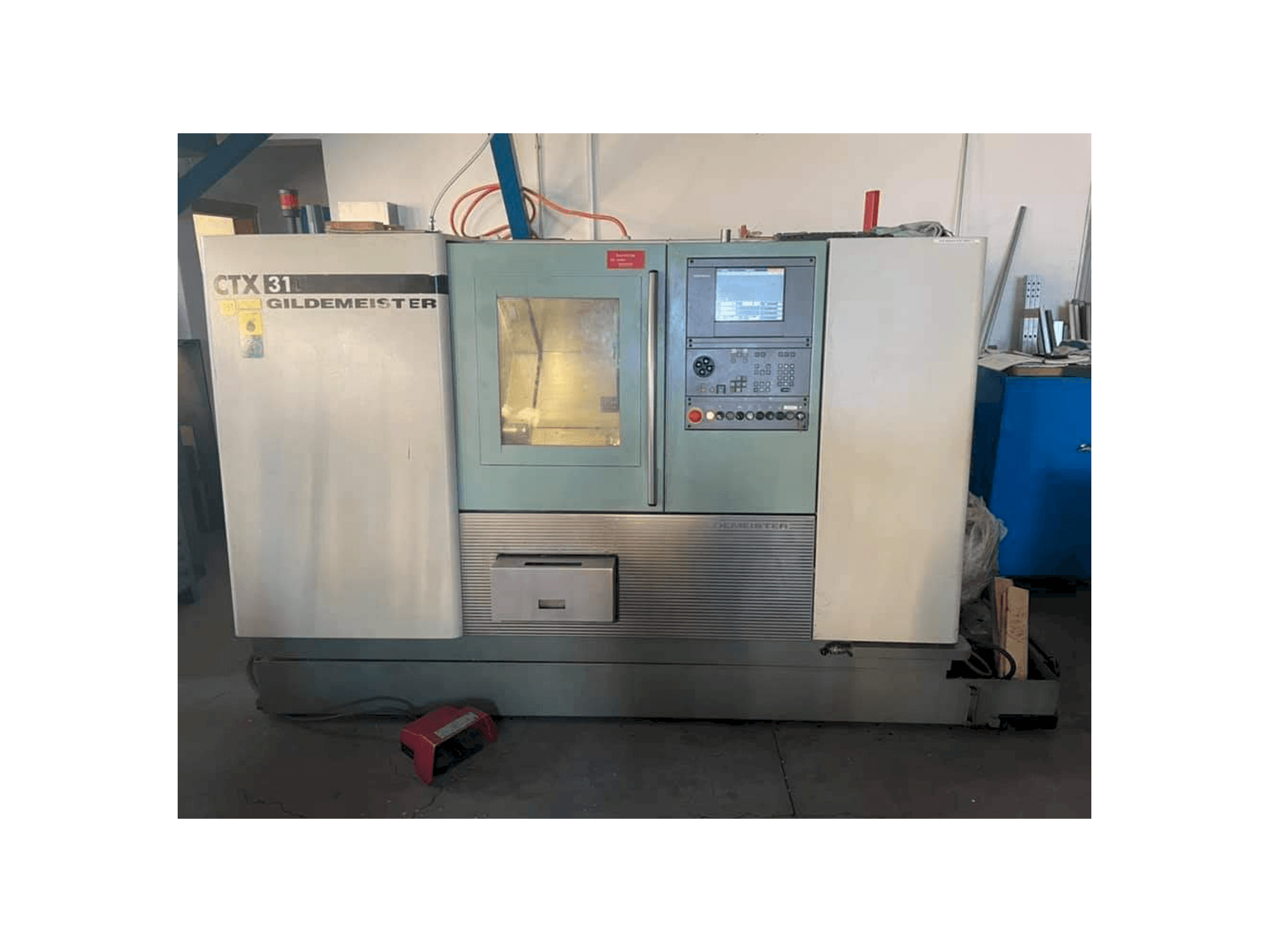 Gildemeister CTX 310 Mašinos vaizdas iš priekio