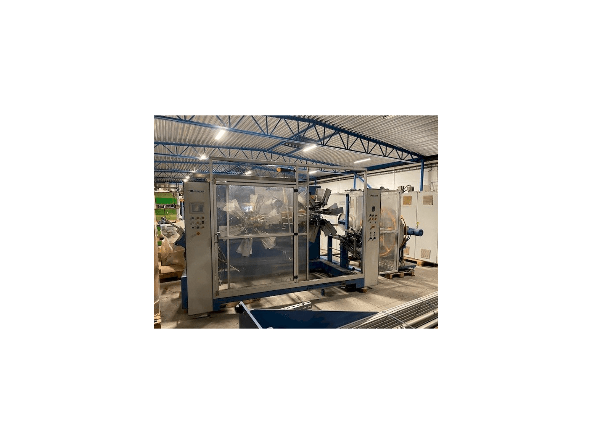 Maillefer PCL 14-32 Mašinos vaizdas iš priekio