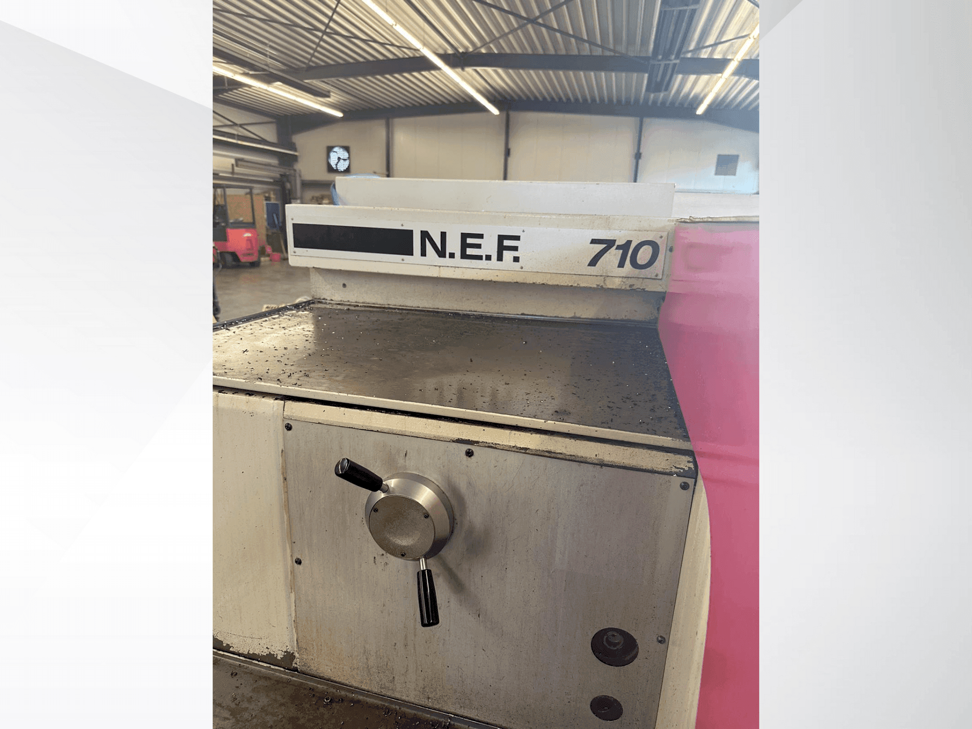 Gildemeister Gildemeister NEF 710 Mašinos vaizdas iš priekio