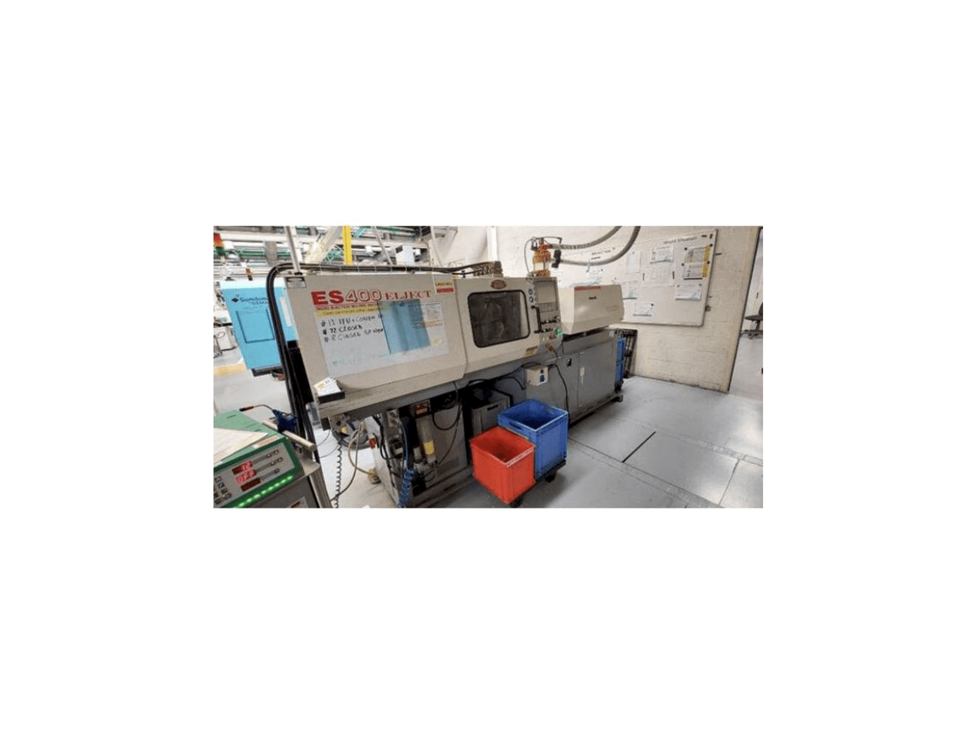 Nissei ES400 Mašinos vaizdas iš priekio