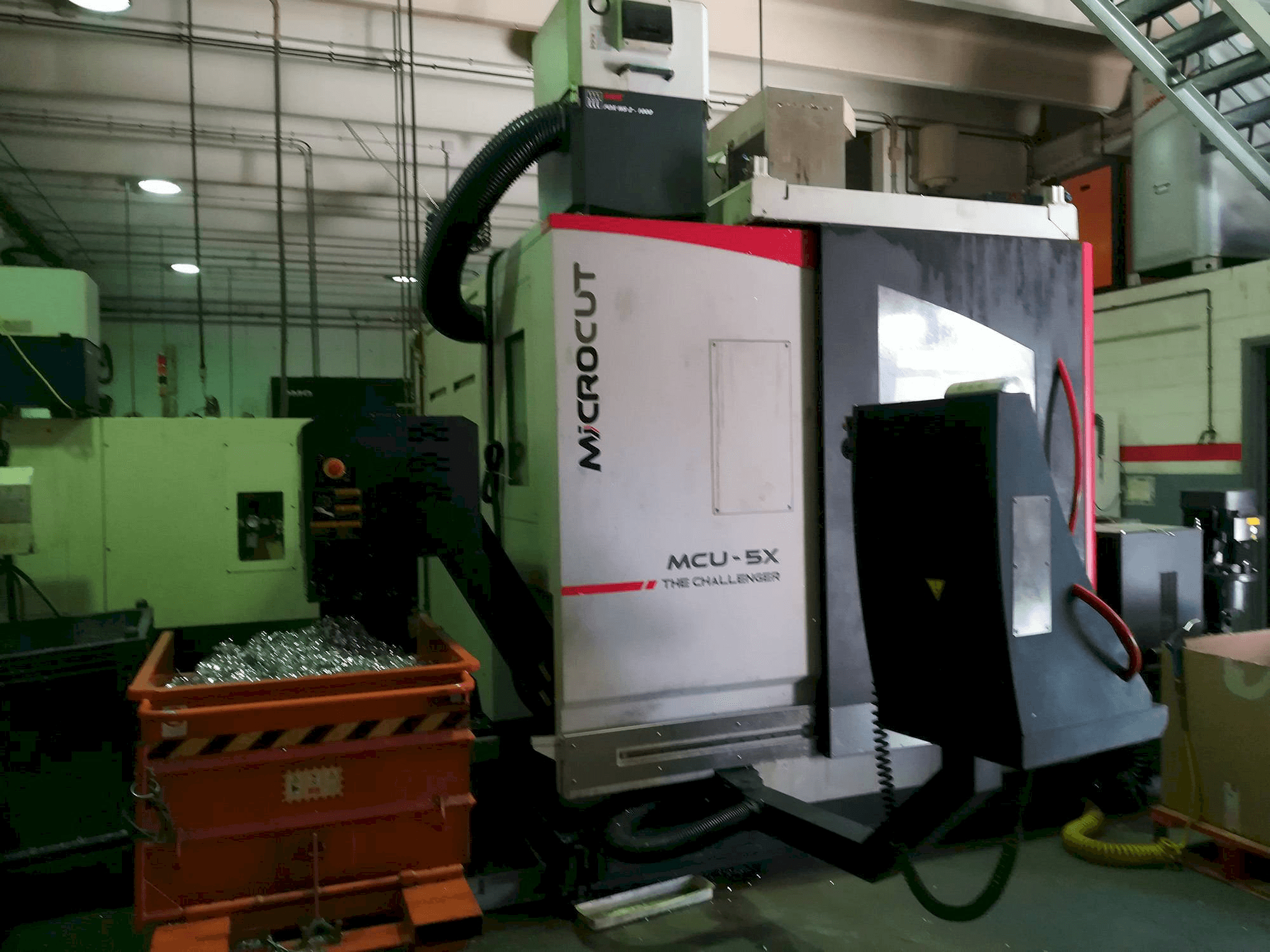 MICROCUT MCU-5X Mašinos vaizdas iš priekio