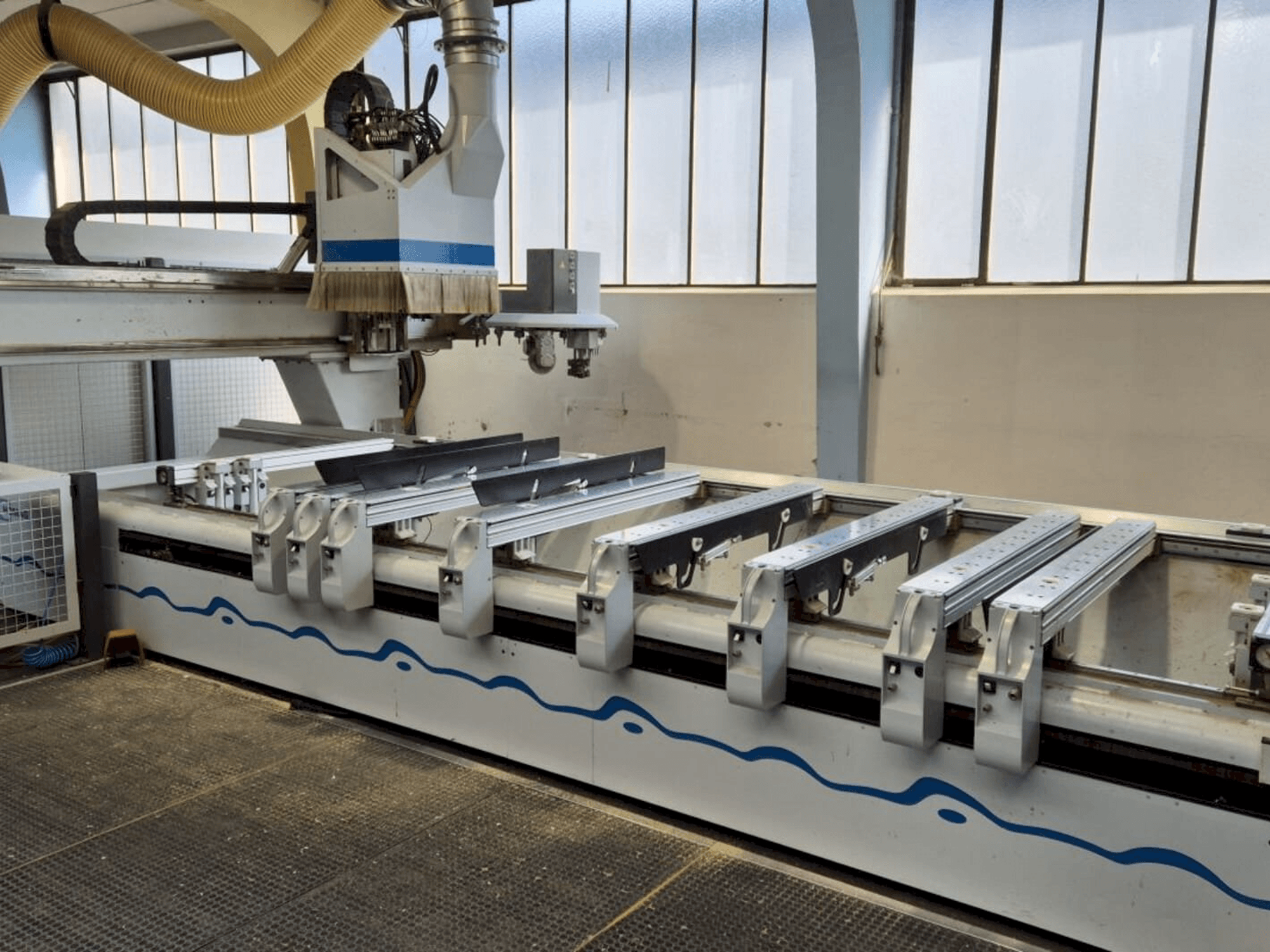 HOMAG Optimat BAZ 211 Mašinos vaizdas iš priekio