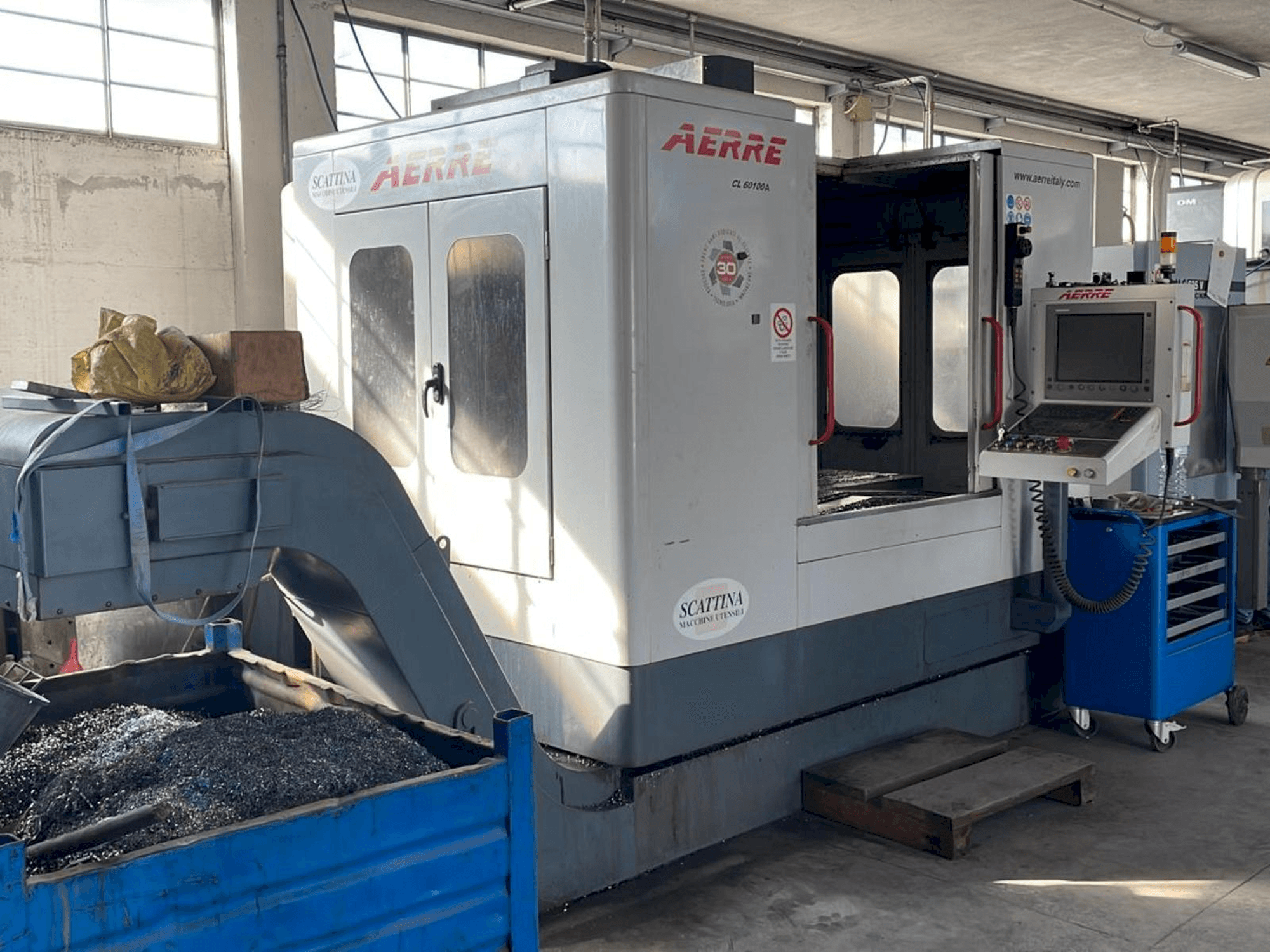 AERRE CL60 100A Mašinos vaizdas iš priekio