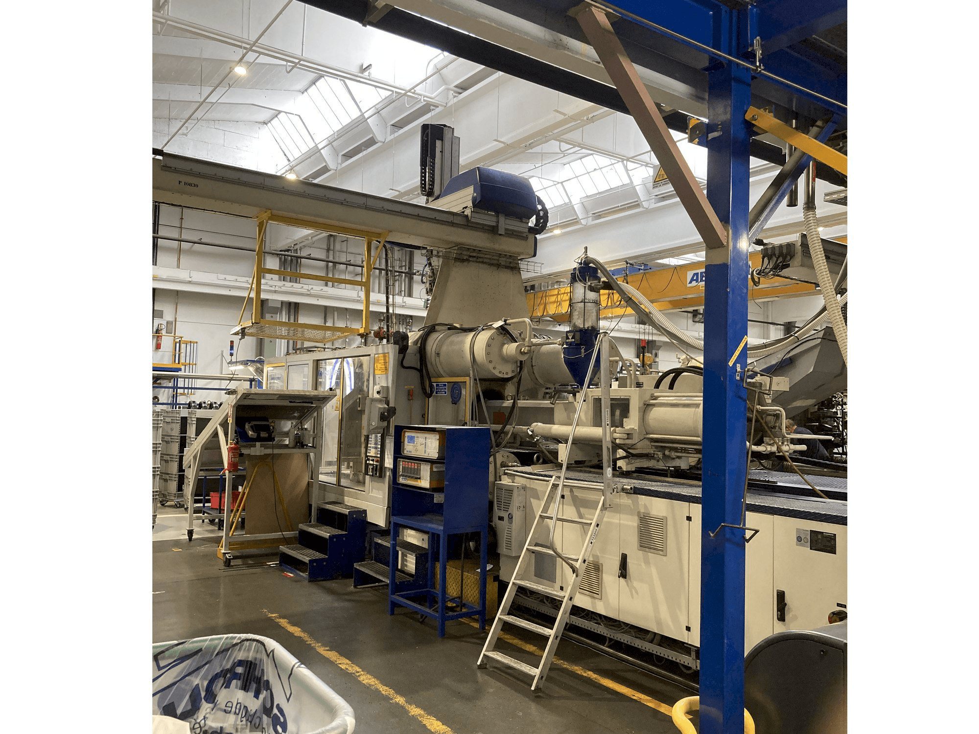 Krauss Maffei 650 – 2700 C1 Mašinos vaizdas iš priekio