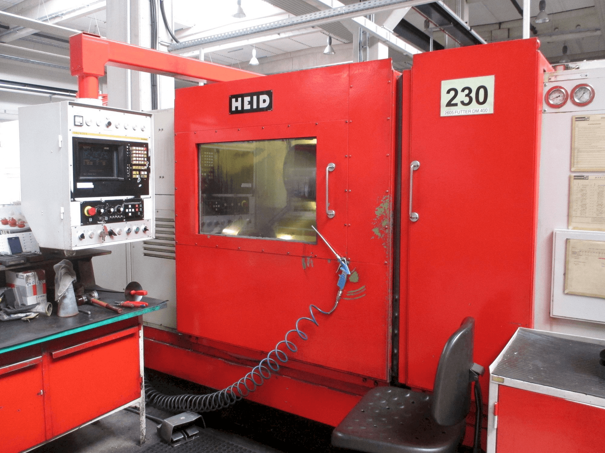 HEID SDM12-NCC Mašinos vaizdas iš priekio