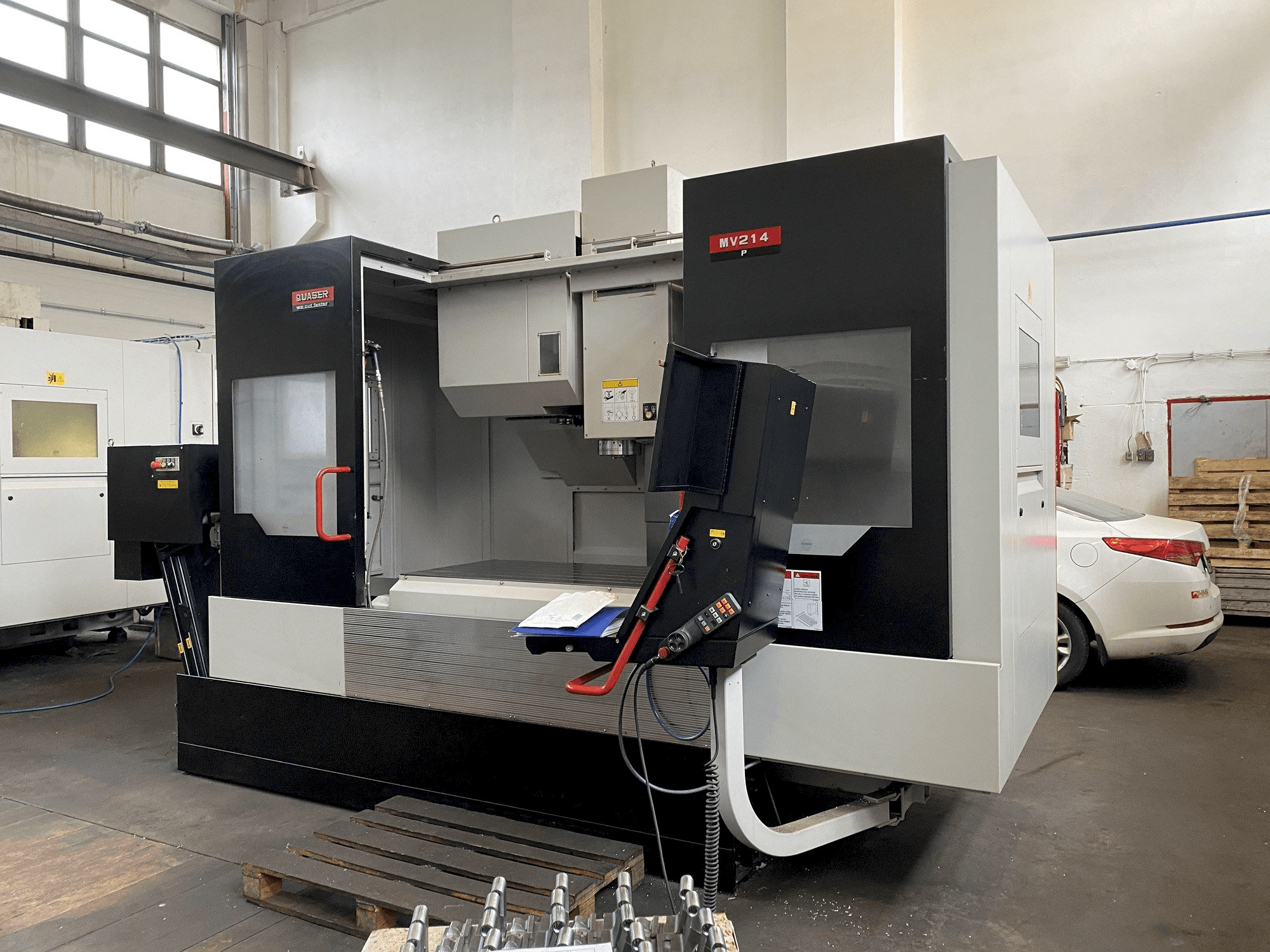 Quaser MV214P/12B Mašinos vaizdas iš priekio