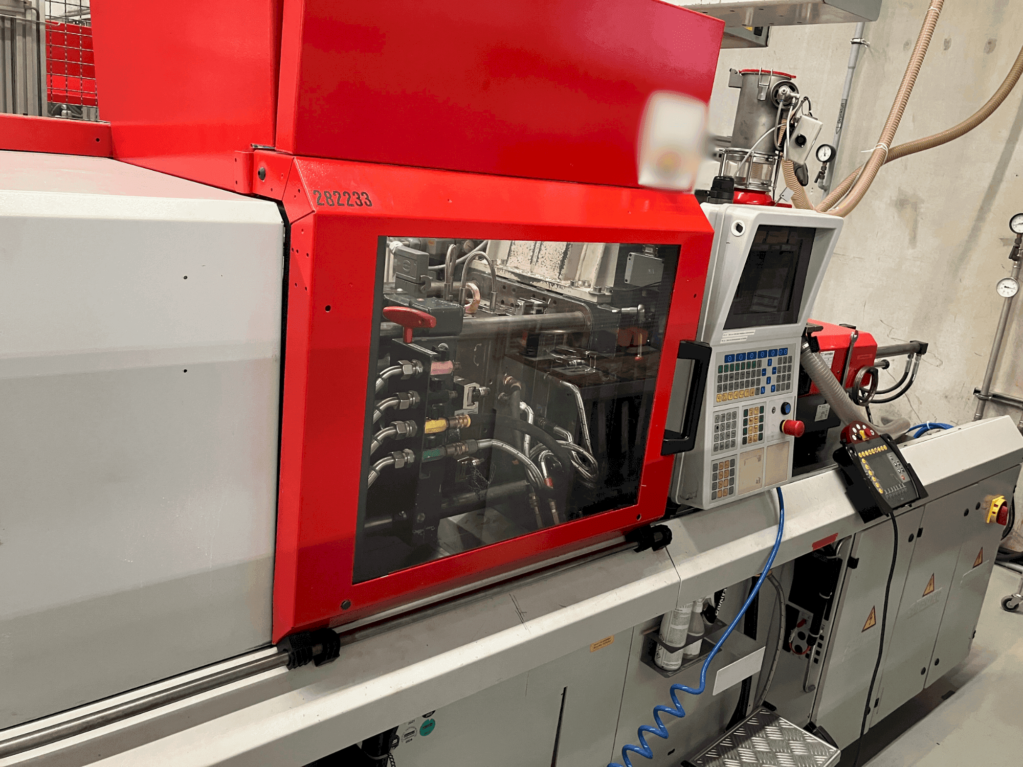 Arburg Allrounder 320 S 500-150 Mašinos vaizdas iš priekio