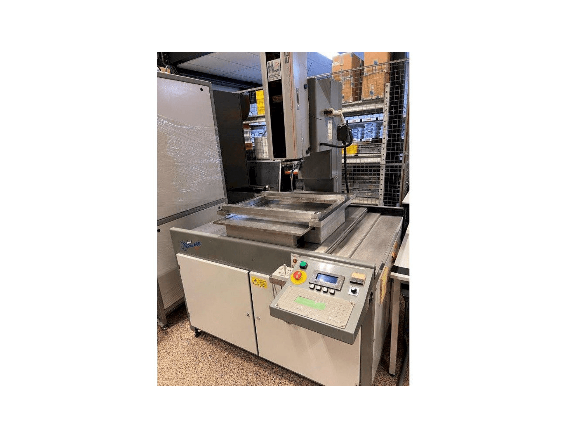 Apos 600 Mašinos vaizdas iš priekio