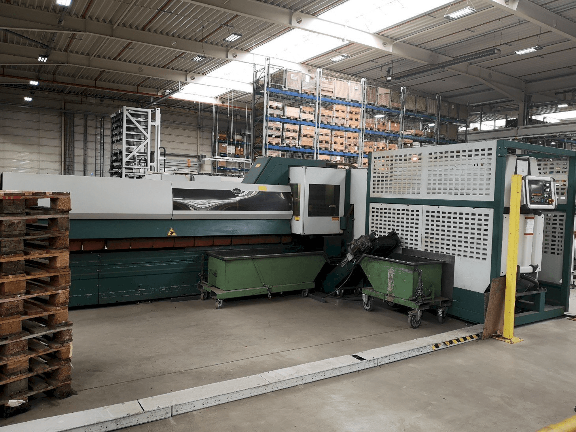 BLM ADIGE LT 722 Mašinos kairės pusės vaizdas