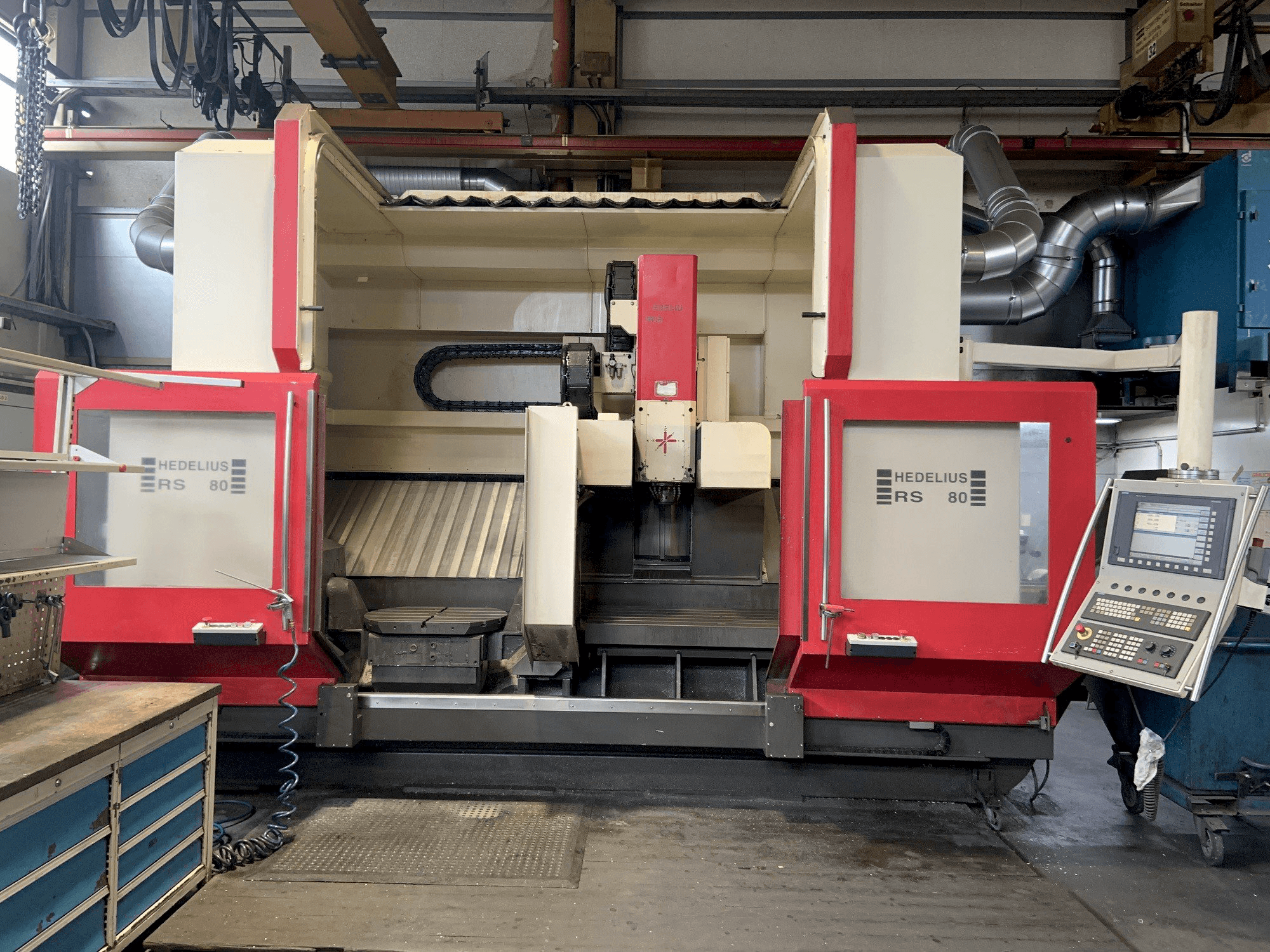 HEDELIUS RS80 K - 2300 Mašinos vaizdas iš priekio