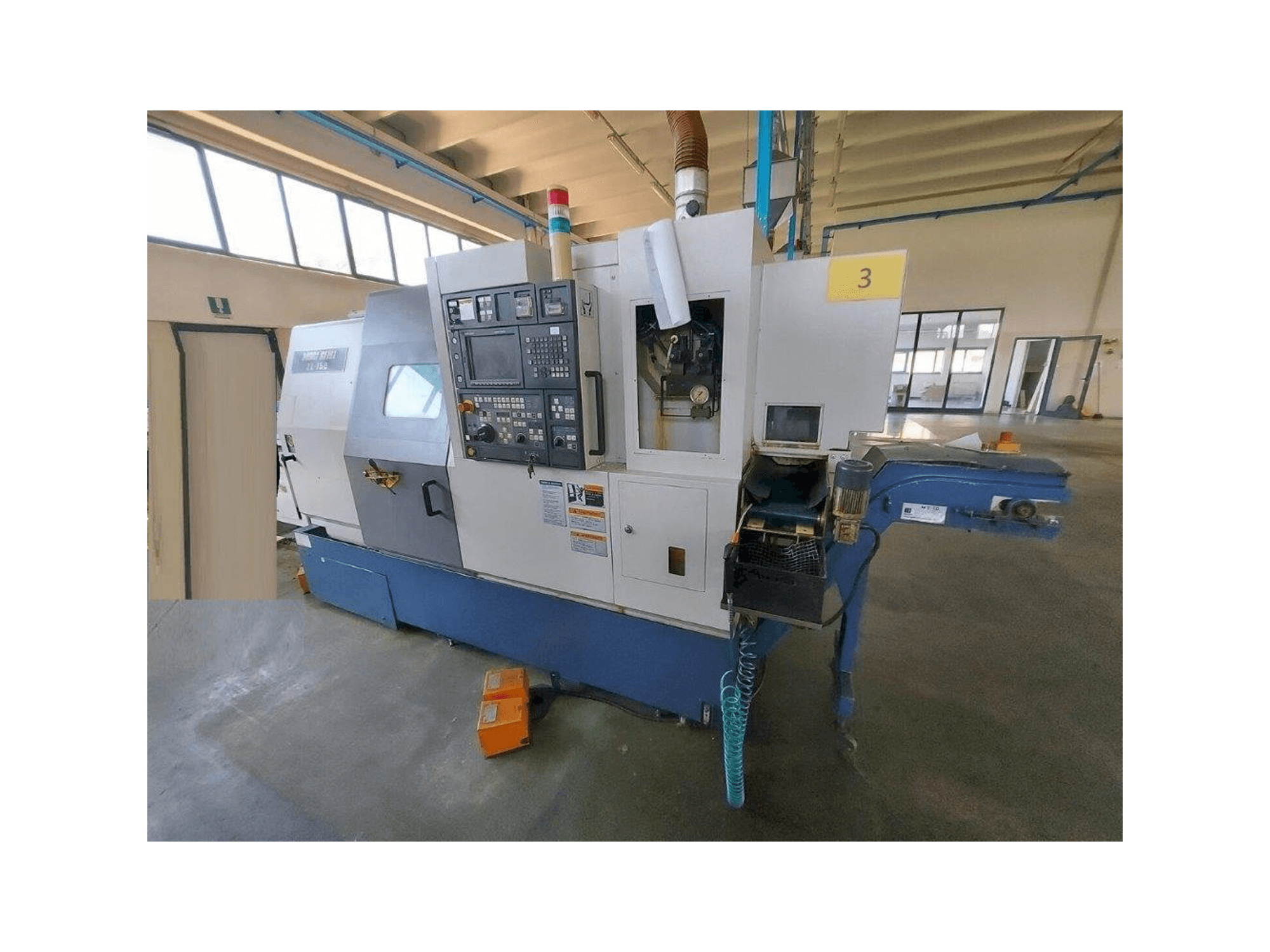 MORI SEIKI ZL 150SMC Mašinos vaizdas iš priekio