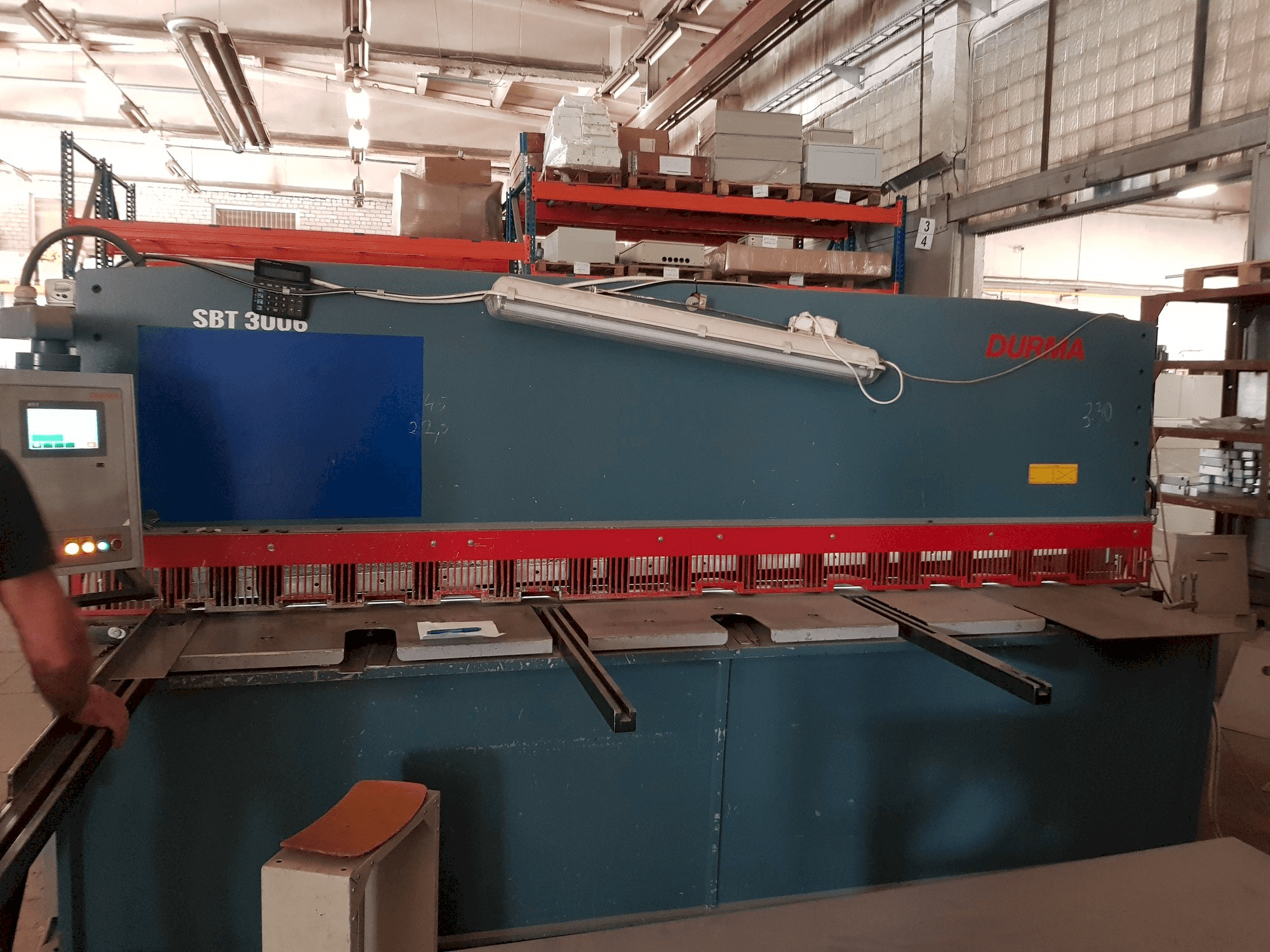 Durma SBT 3006 Mašinos vaizdas iš priekio