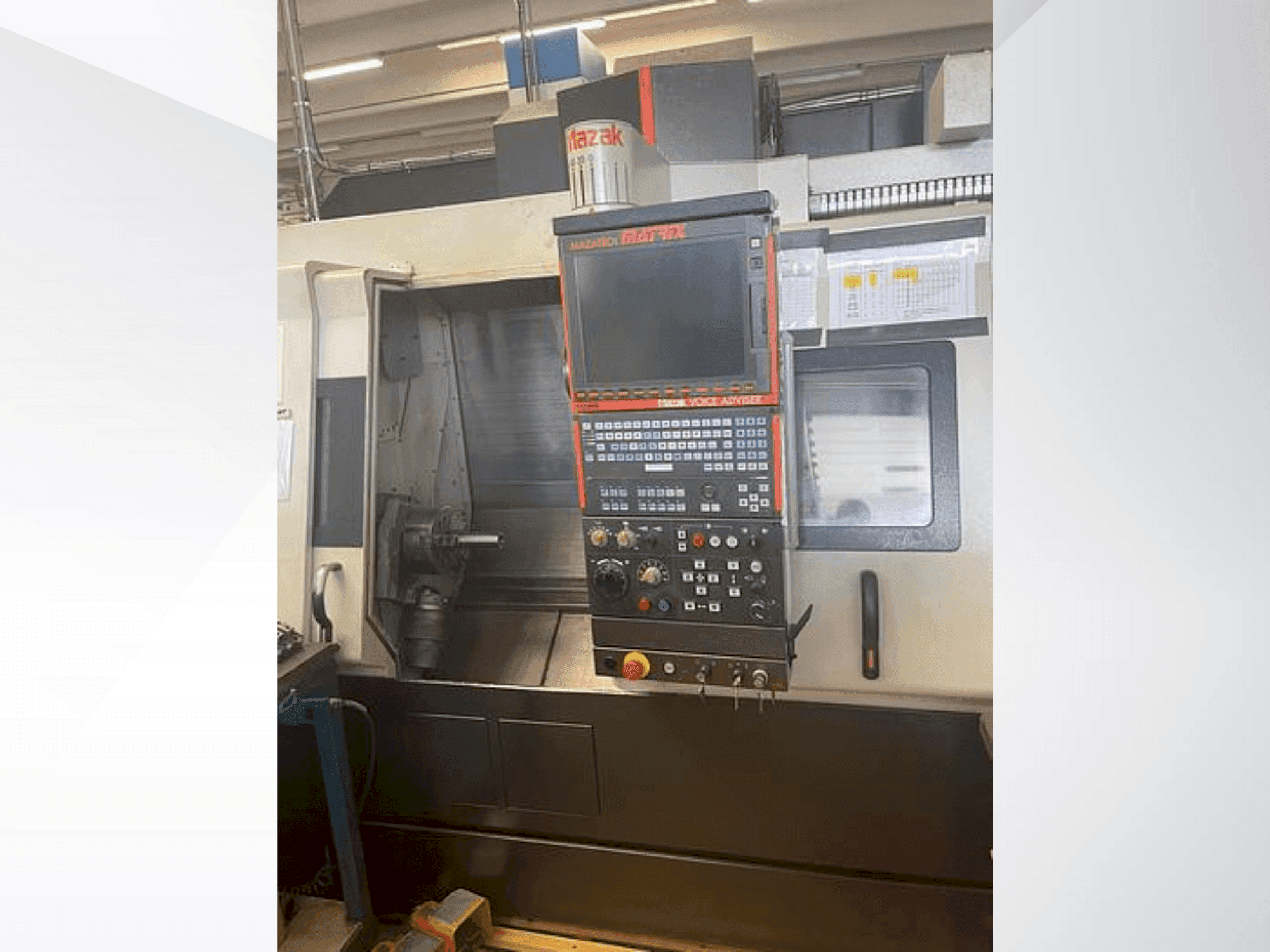 Mazak INTEGREX 200 IV S Mašinos vaizdas iš priekio